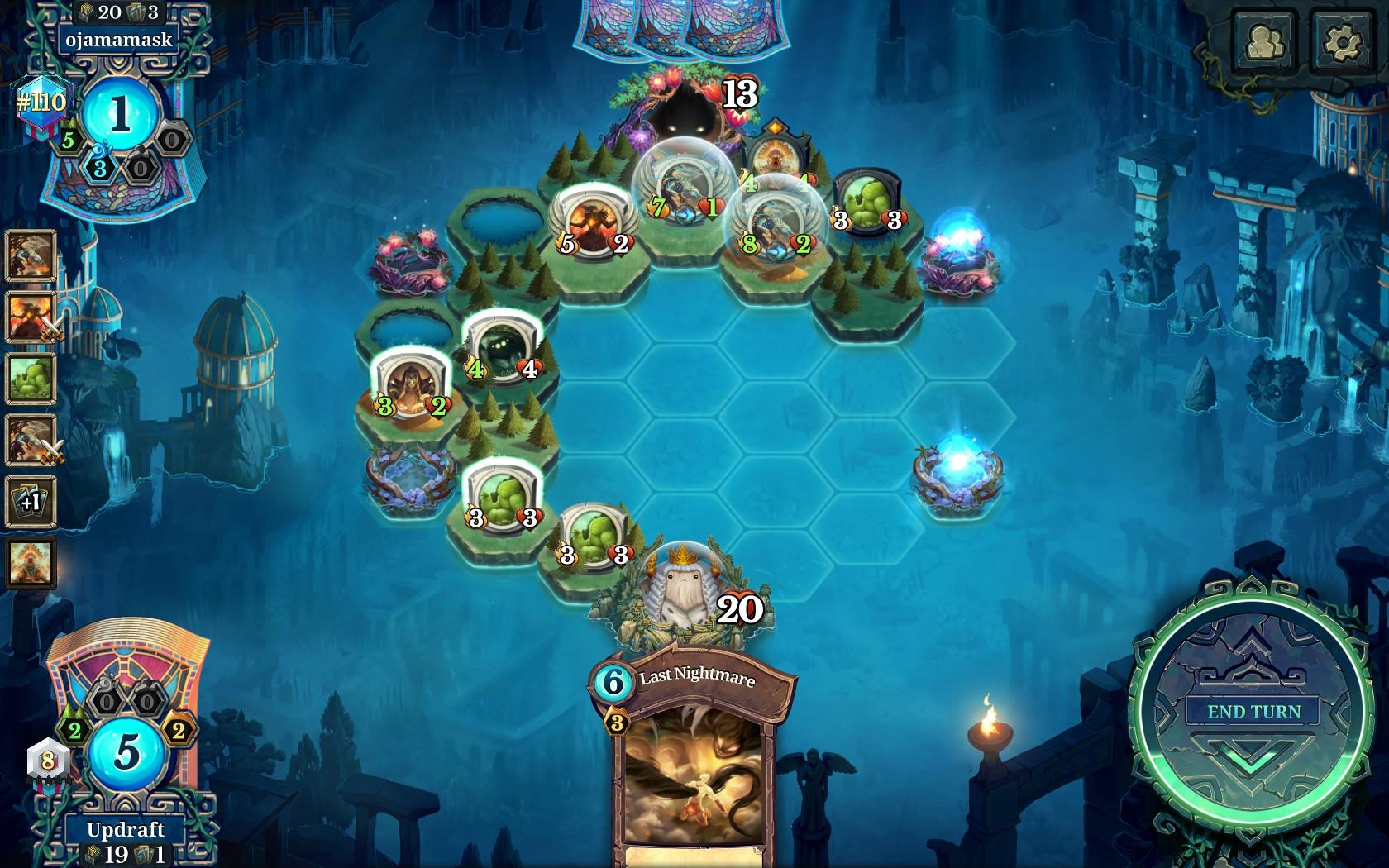 I got the Ghost Dragon combo to go off!