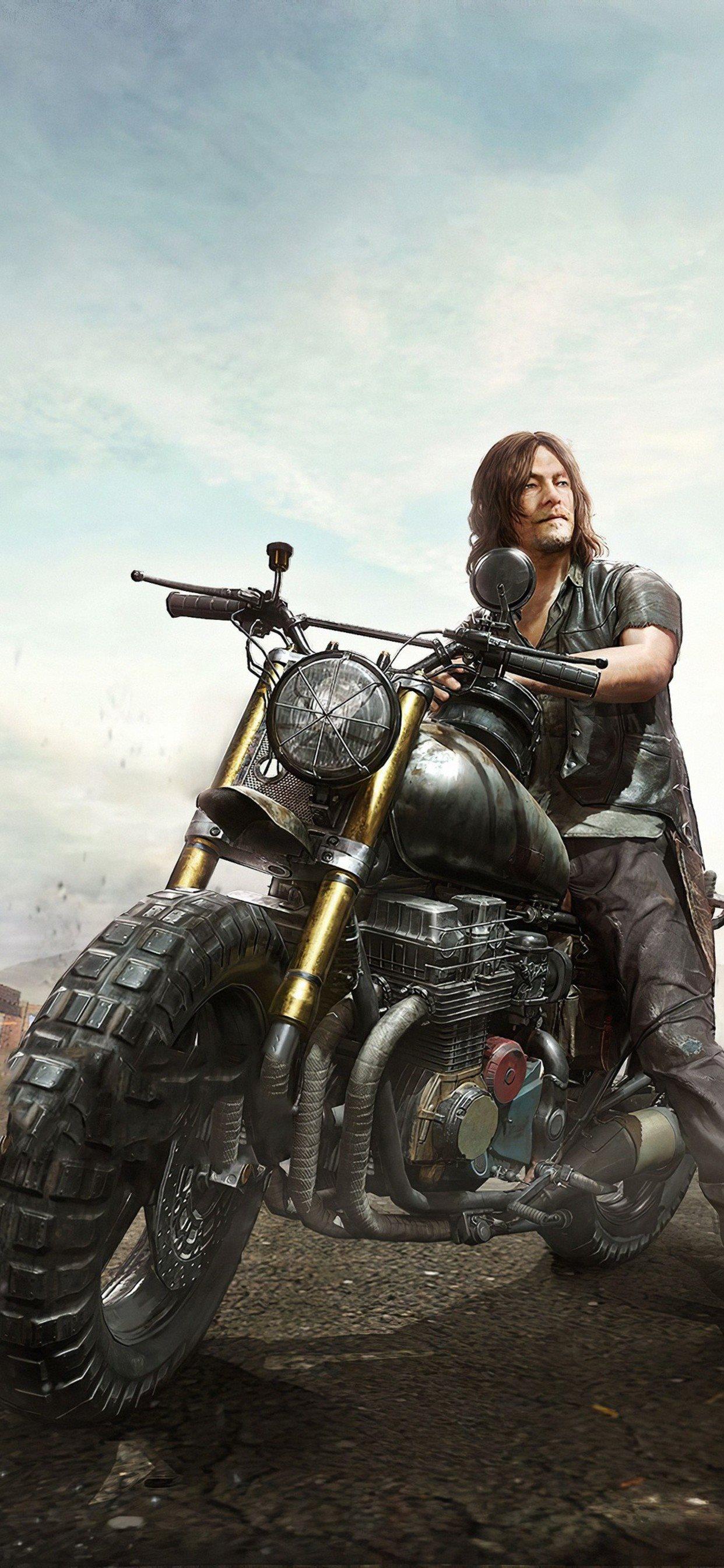 pubg walking dead 4k iPhone X Wallpaper Free Download