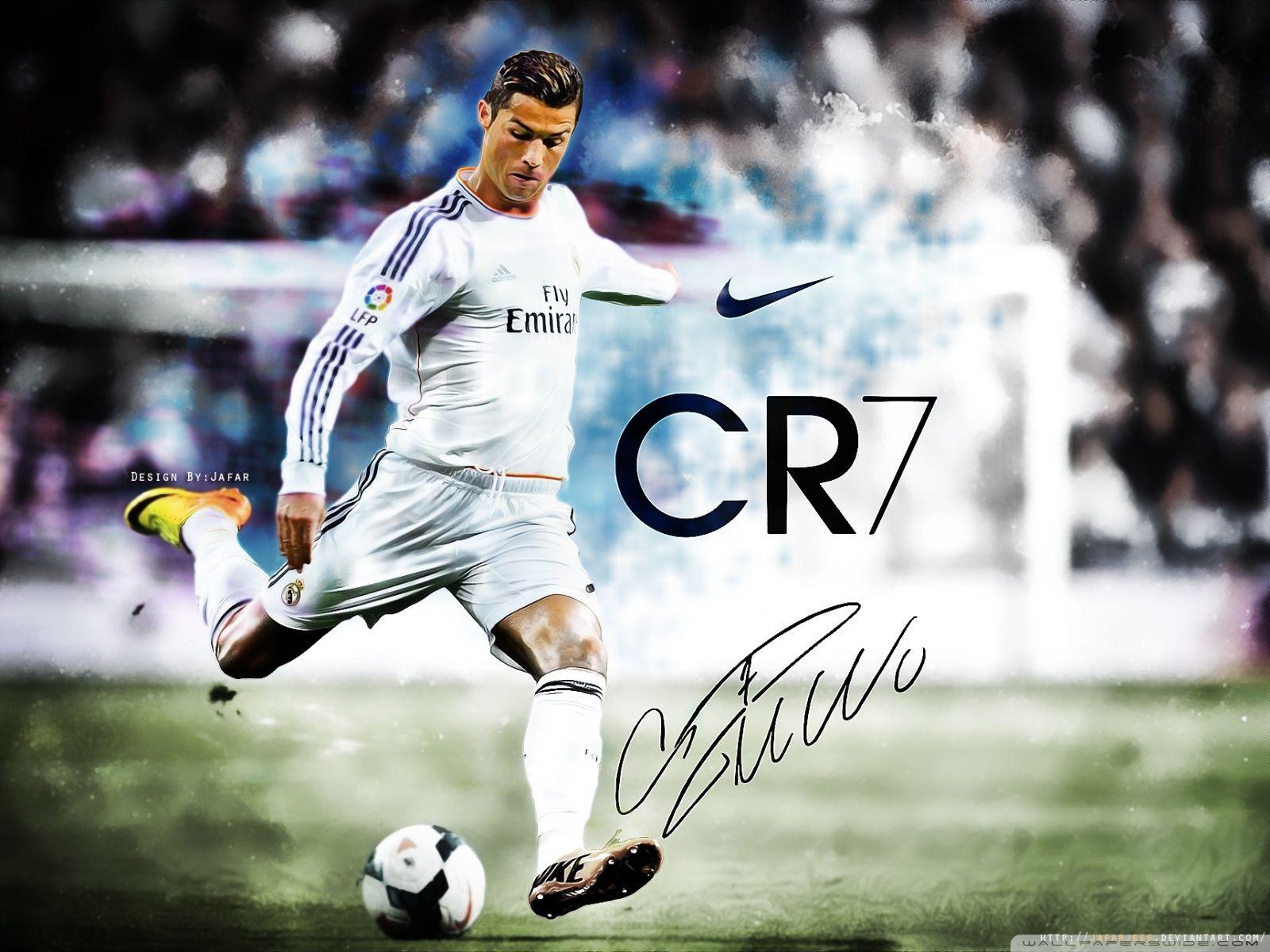 Cristiano Ronaldo Real Madrid 2014 Ultra HD Desktop Background