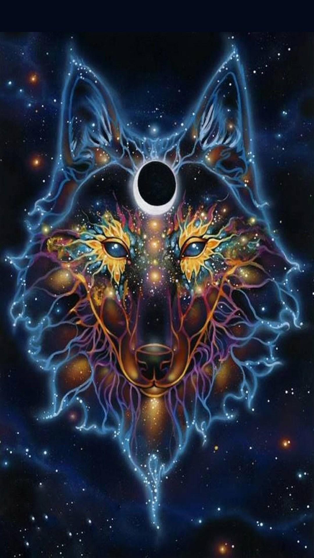 Spiritual Wolf Wallpaper & Background Download
