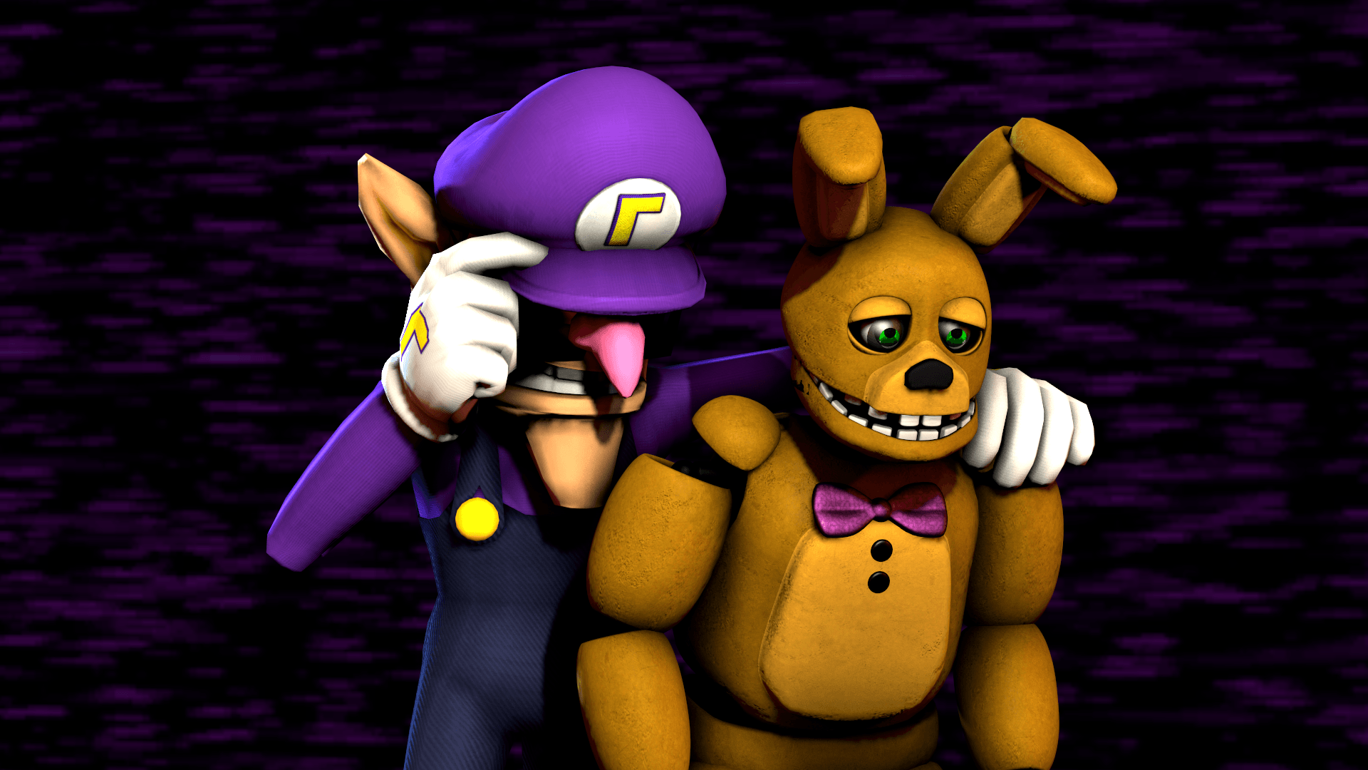 Fredbear & Springbonnie by Madhouse_Box -- Fur Affinity [dot] net