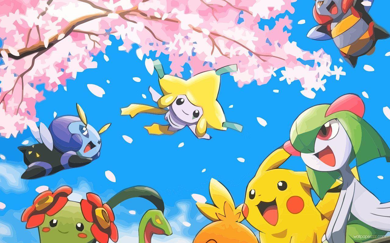 Spring Pikachu Wallpaper Free Spring Pikachu Background