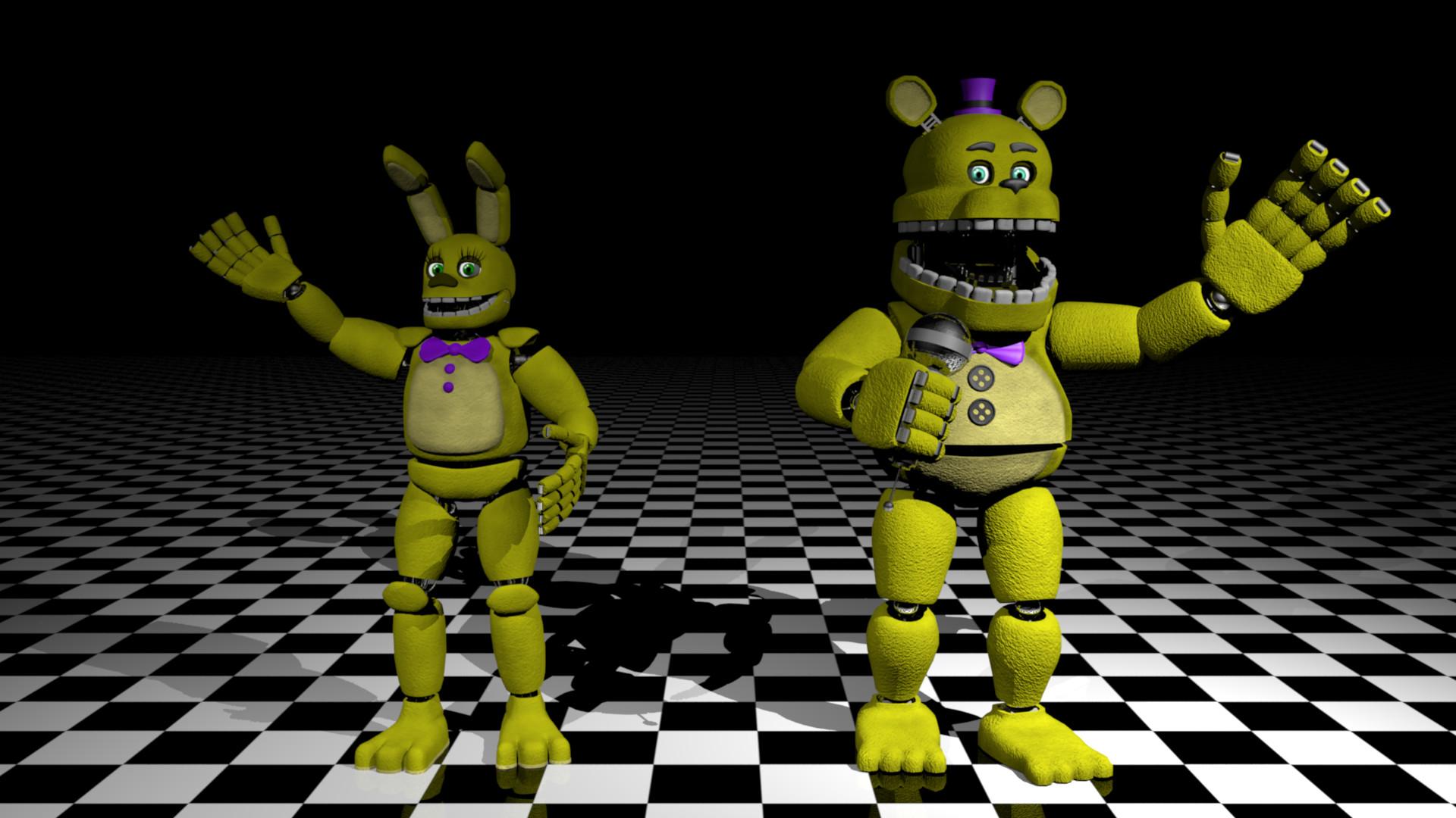 Fredbear And Springbonnie Wallpapers - Wallpaper Cave