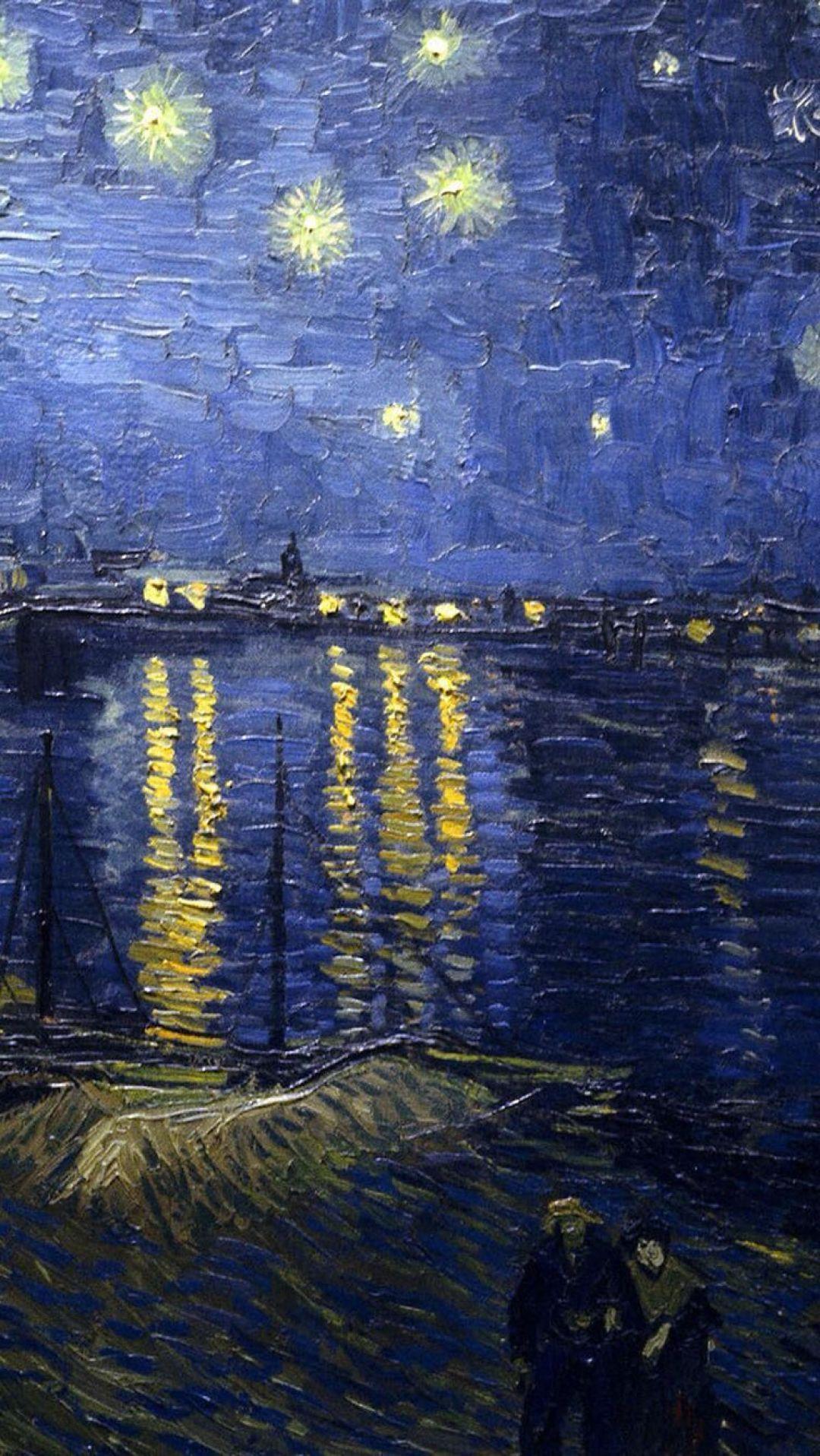 Van Gogh, iPhone, Desktop HD Background
