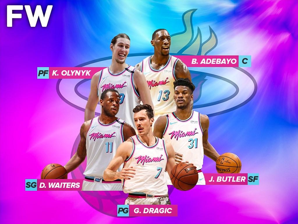 The 2019 20 Projected Starting Lineup For The Miami Heat