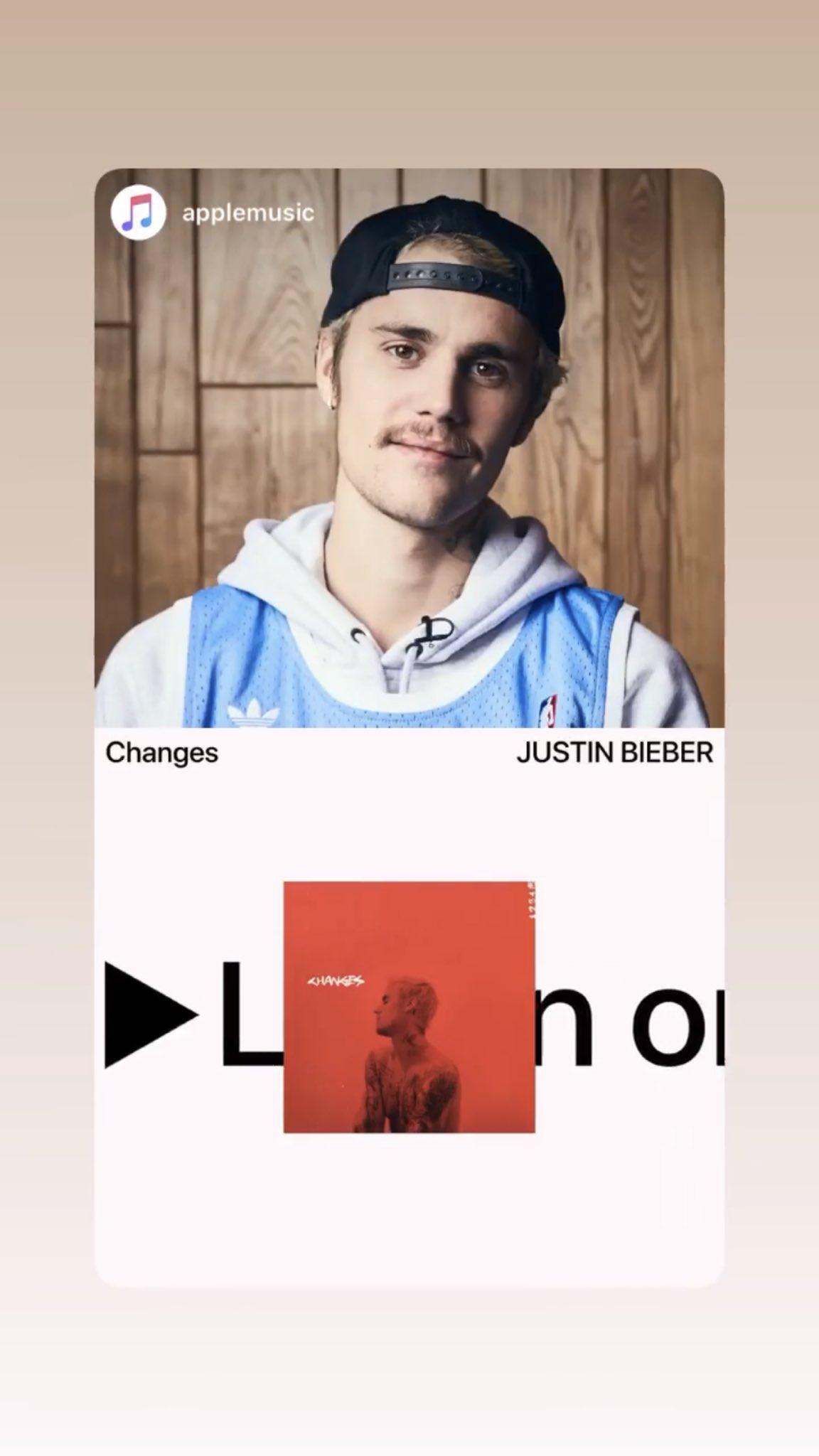 Justin Bieber Changes wallpaper