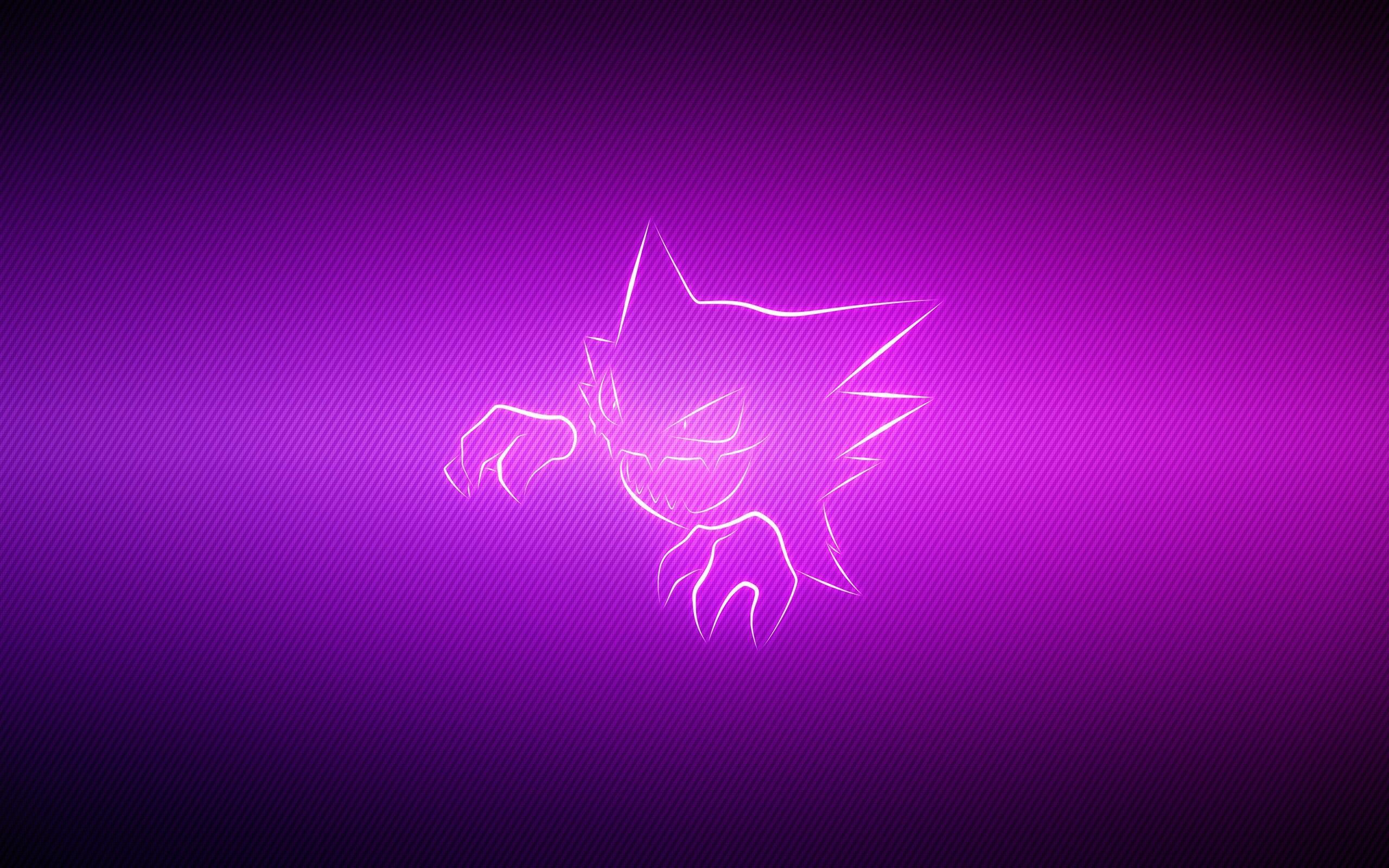 grin, pokemon, purple Wallpaper, HD Vector 4K Wallpaper, Image