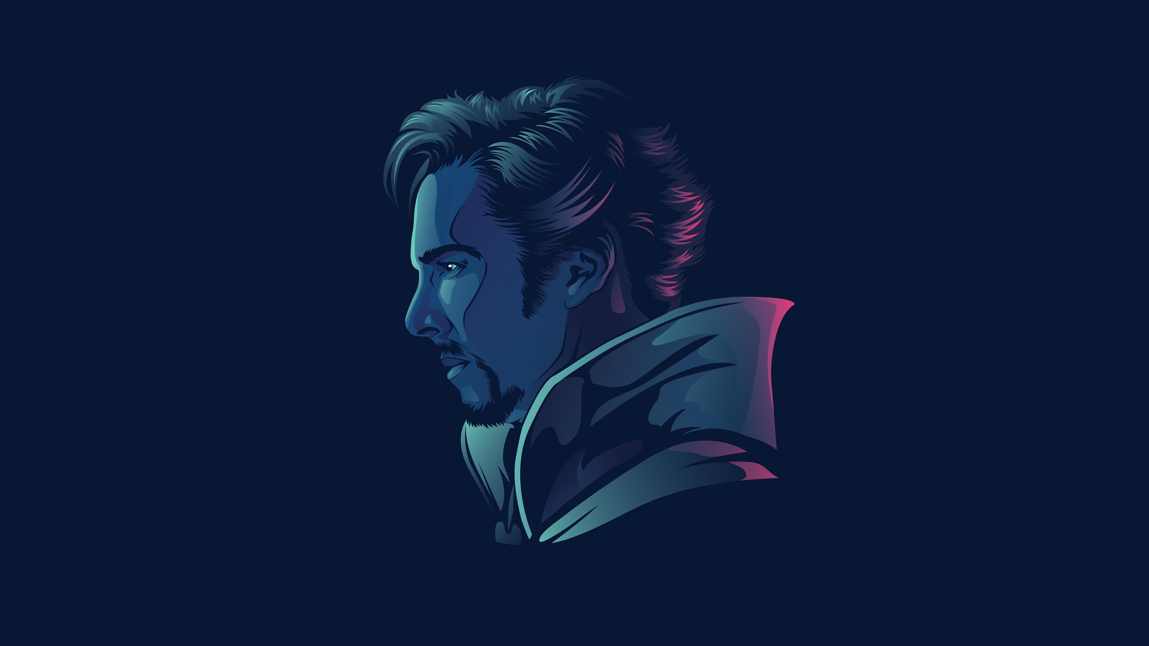 Doctor Strange Minimalist 4k Laptop Full HD 1080P HD 4k Wallpaper, Image, Background, Photo and Picture