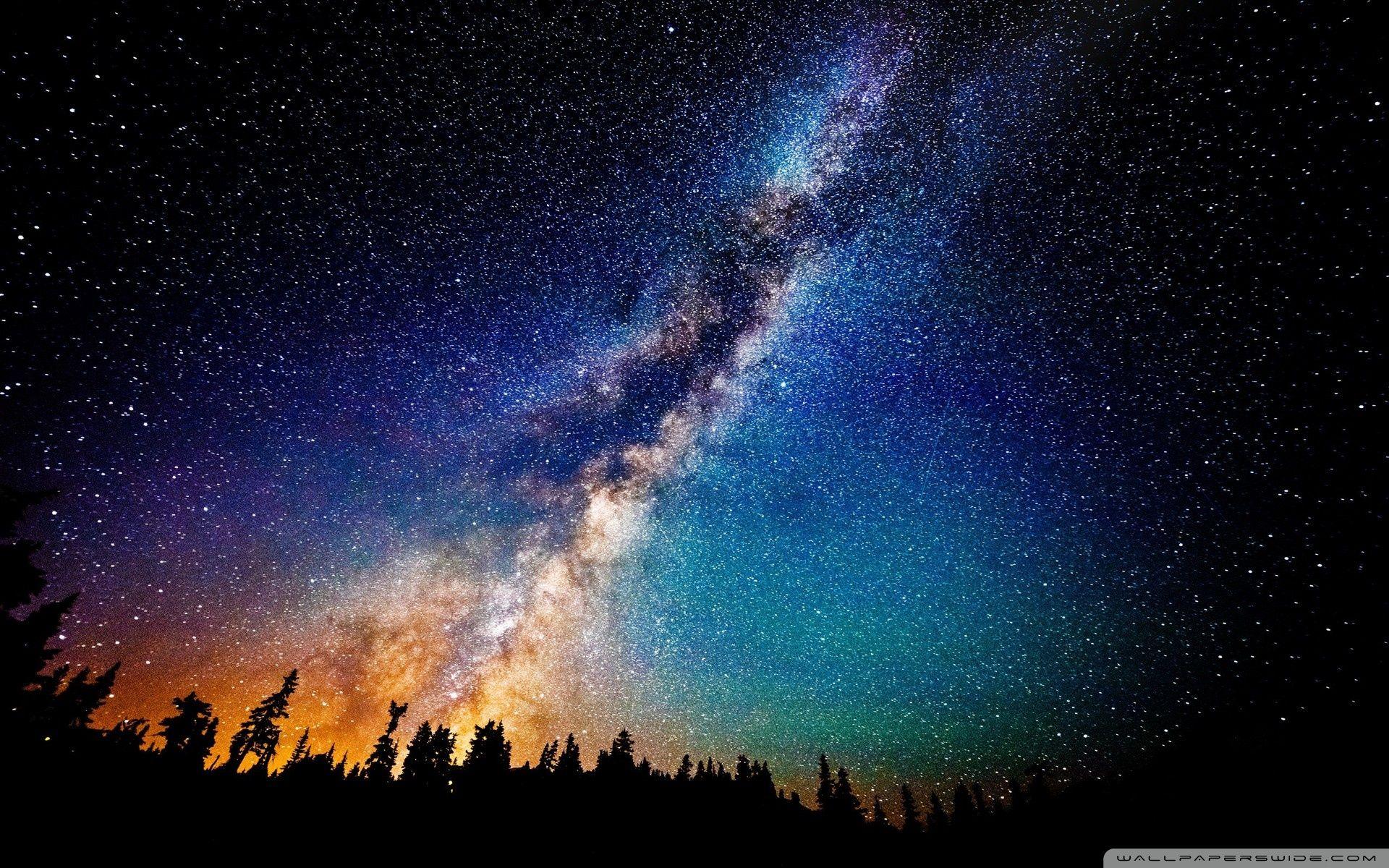 Milky Way 4K Wallpaper Free Milky Way 4K Background