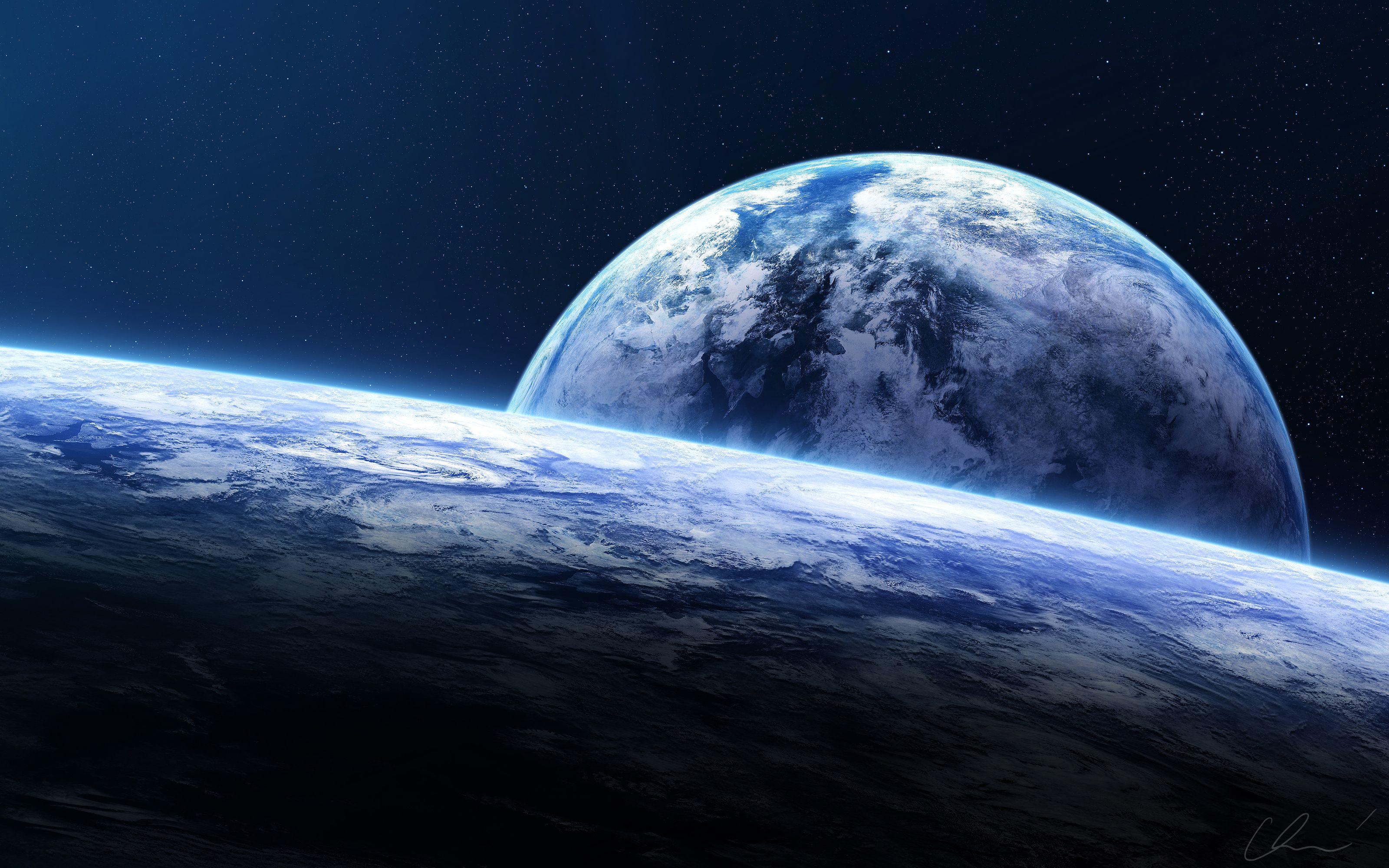 Earth Horizon Spacescape. Planets wallpaper, Earth, Universe today
