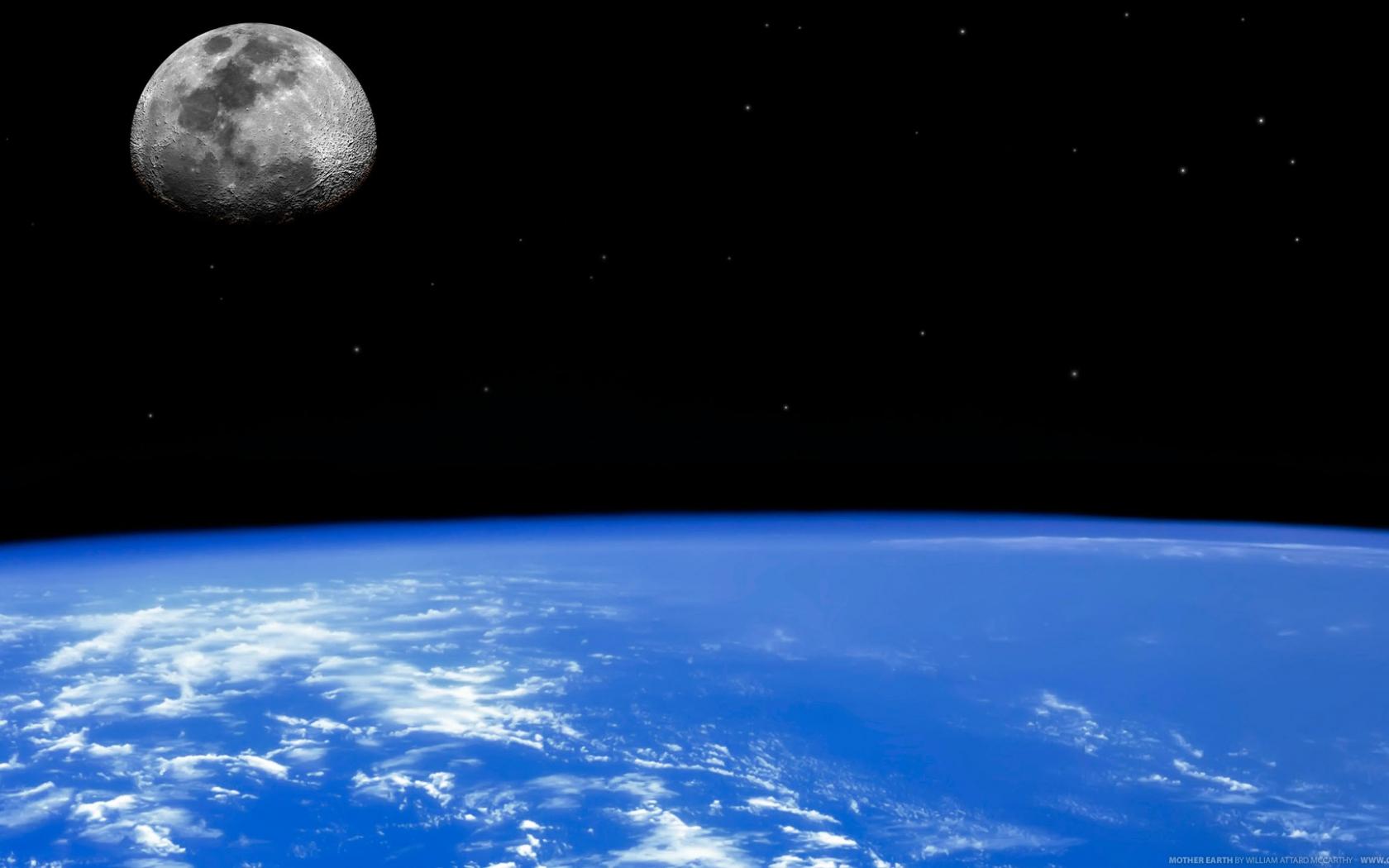 Free download Earth From Space Moon Horizon Planet Earth Space