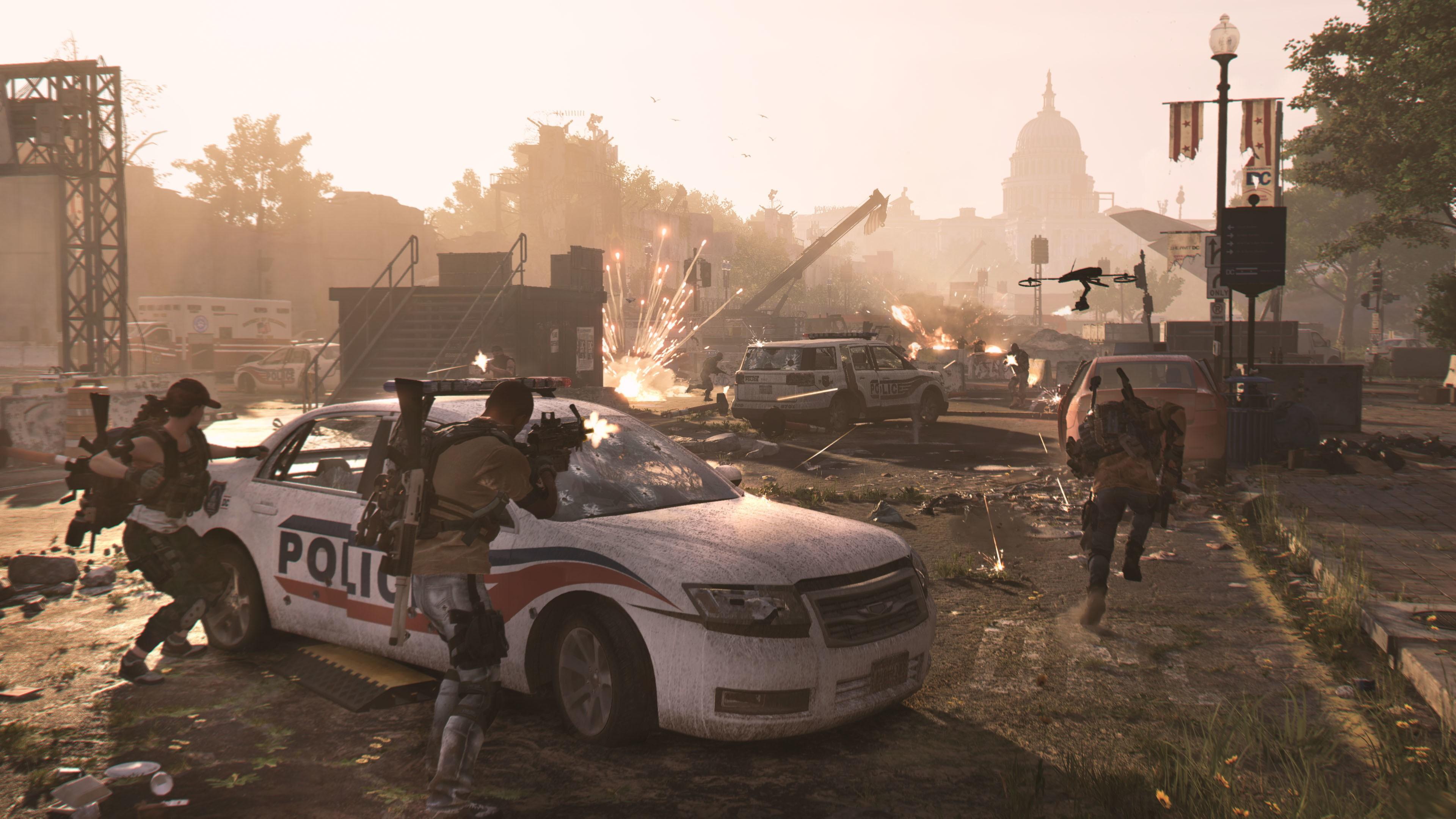 Wallpaper Tom Clancy's The Division E3 screenshot, 4K