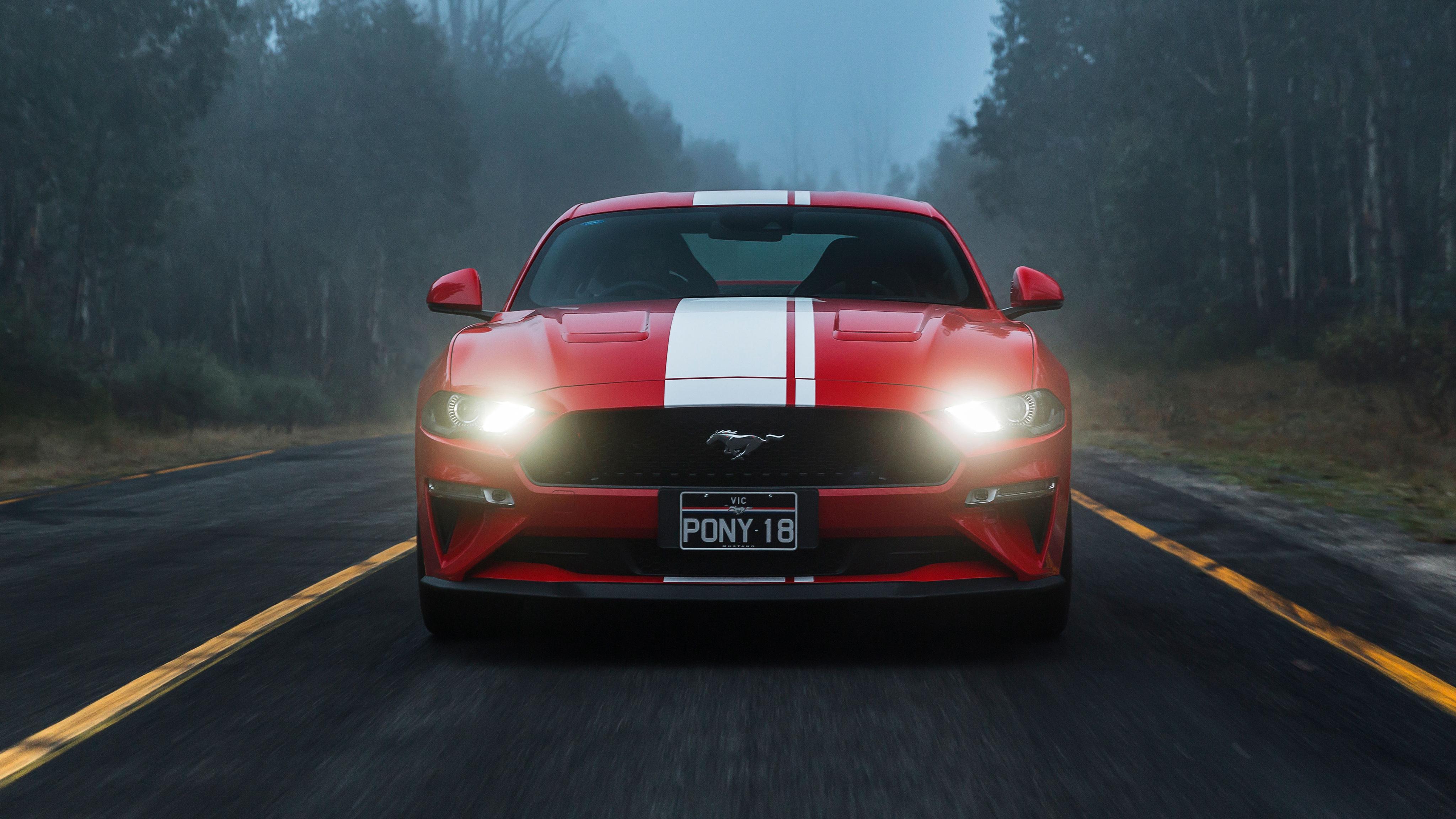 Ford Mustang GT Fastback 2018 4K 2 Wallpapers
