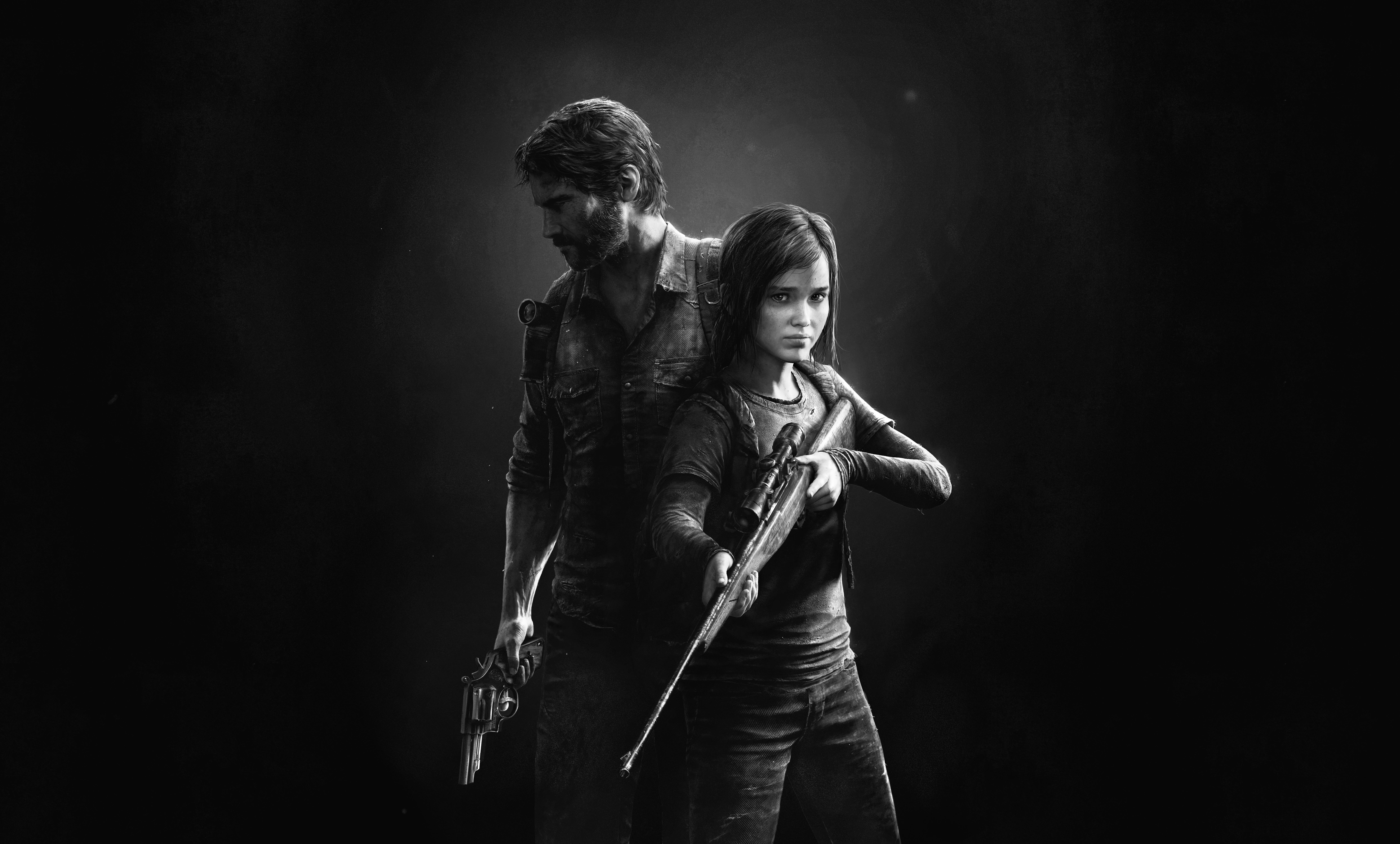Wallpaper The Last of Us, Ellie, Joel, 5K, Games, Ellie