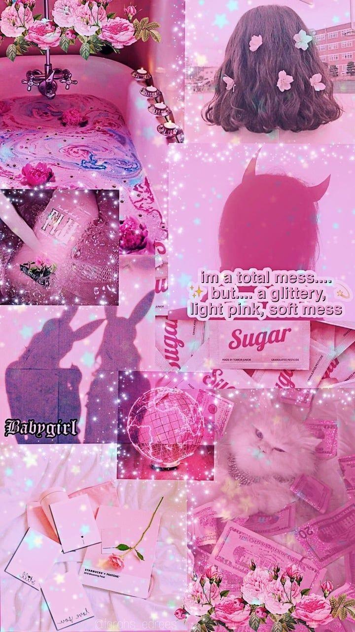 Featured image of post View 14 Pink Grunge Aesthetic Wallpaper Glitter