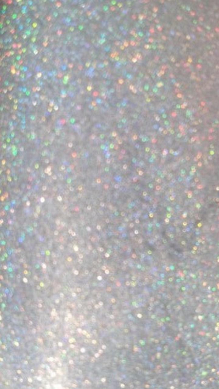 Silver Glitter Aesthetic Wallpaper