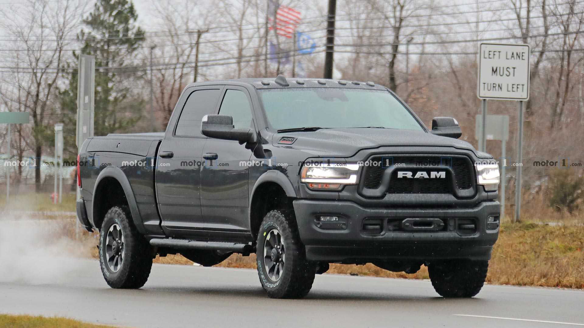 Ram Power Wagon Spied Completely Undisguised