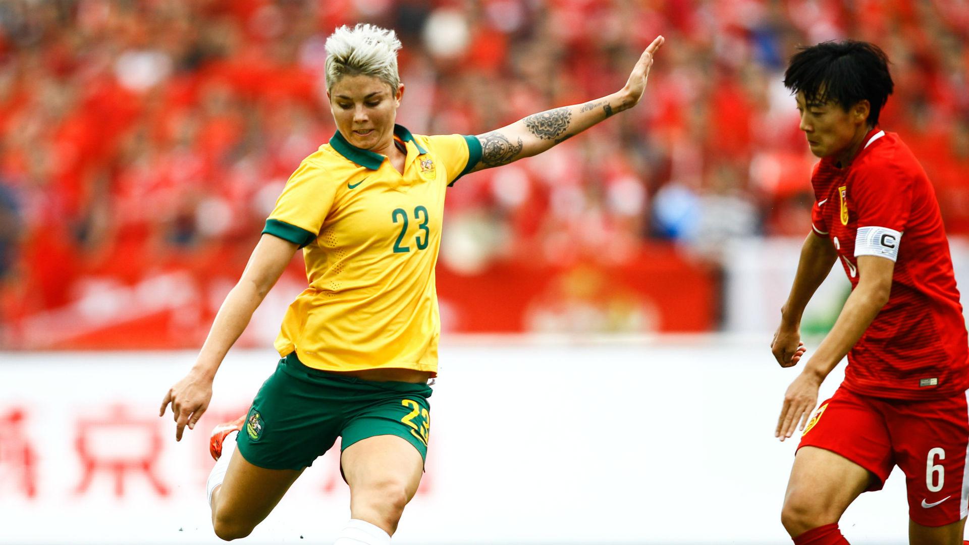 Australia women's soccer team hammered