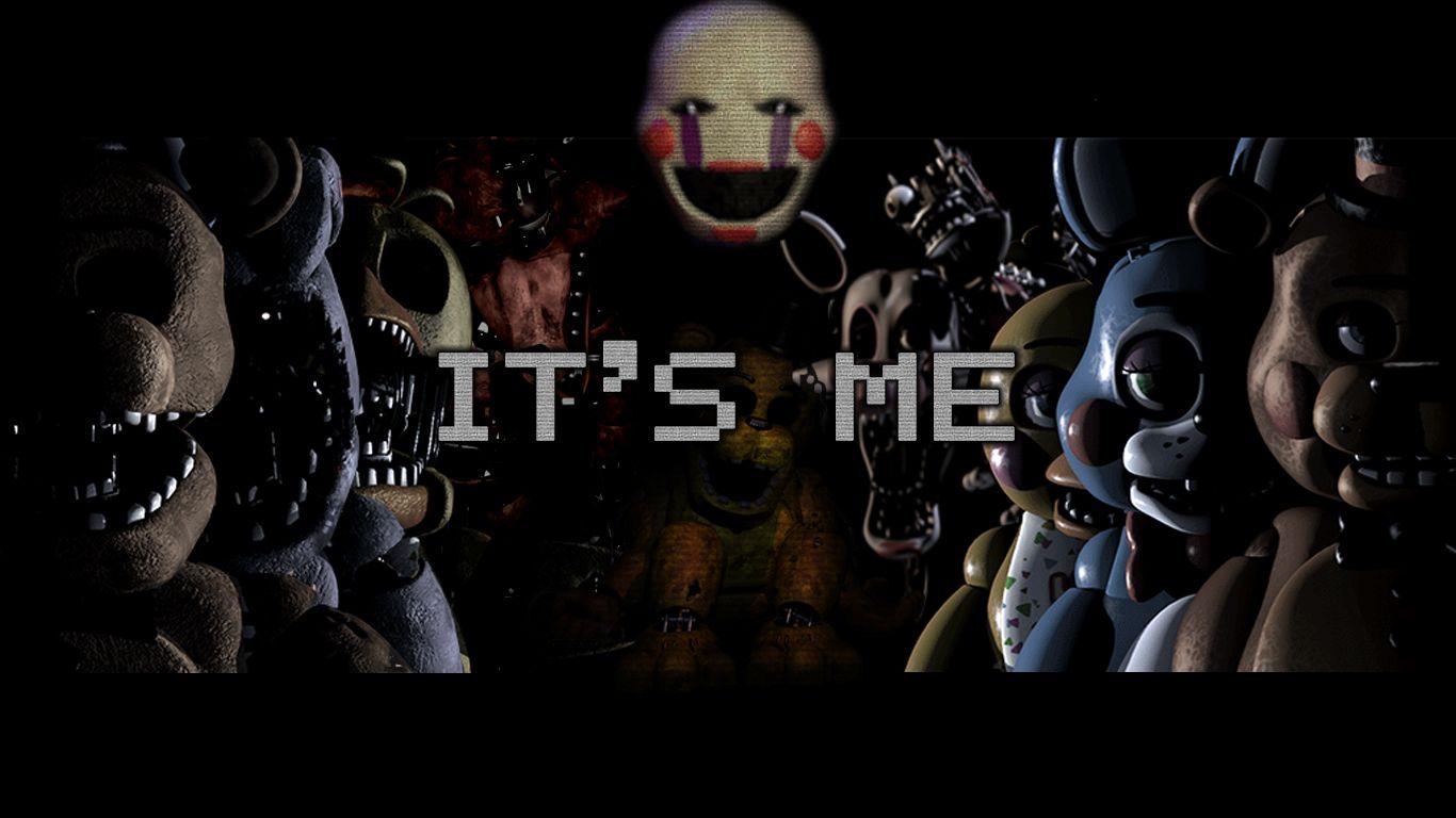 Five Nights at freddy's 2 wallpaper (with Marionette)