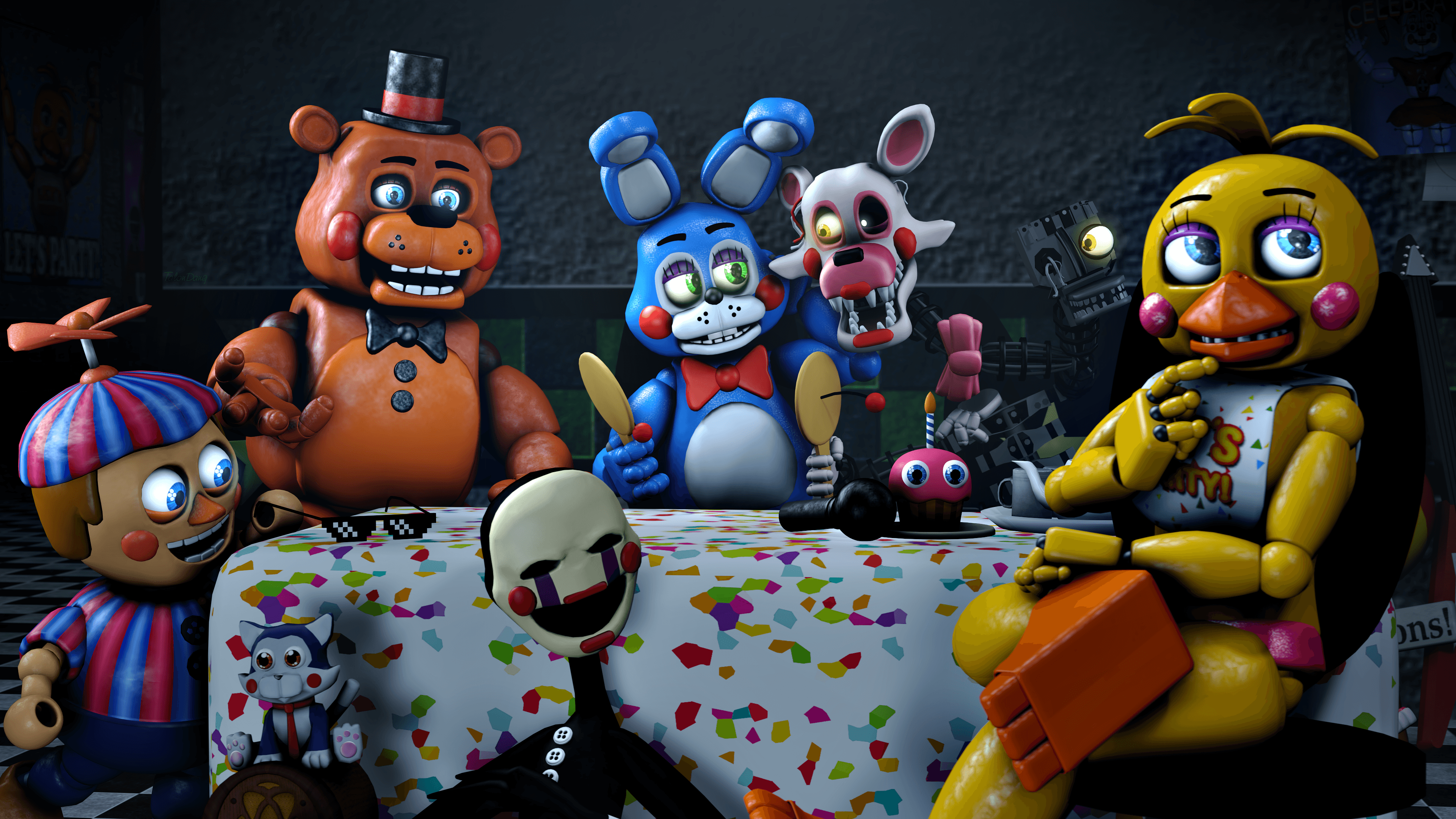 Five Nights At Freddy's 2 4k Ultra HD Wallpaper. Background Image