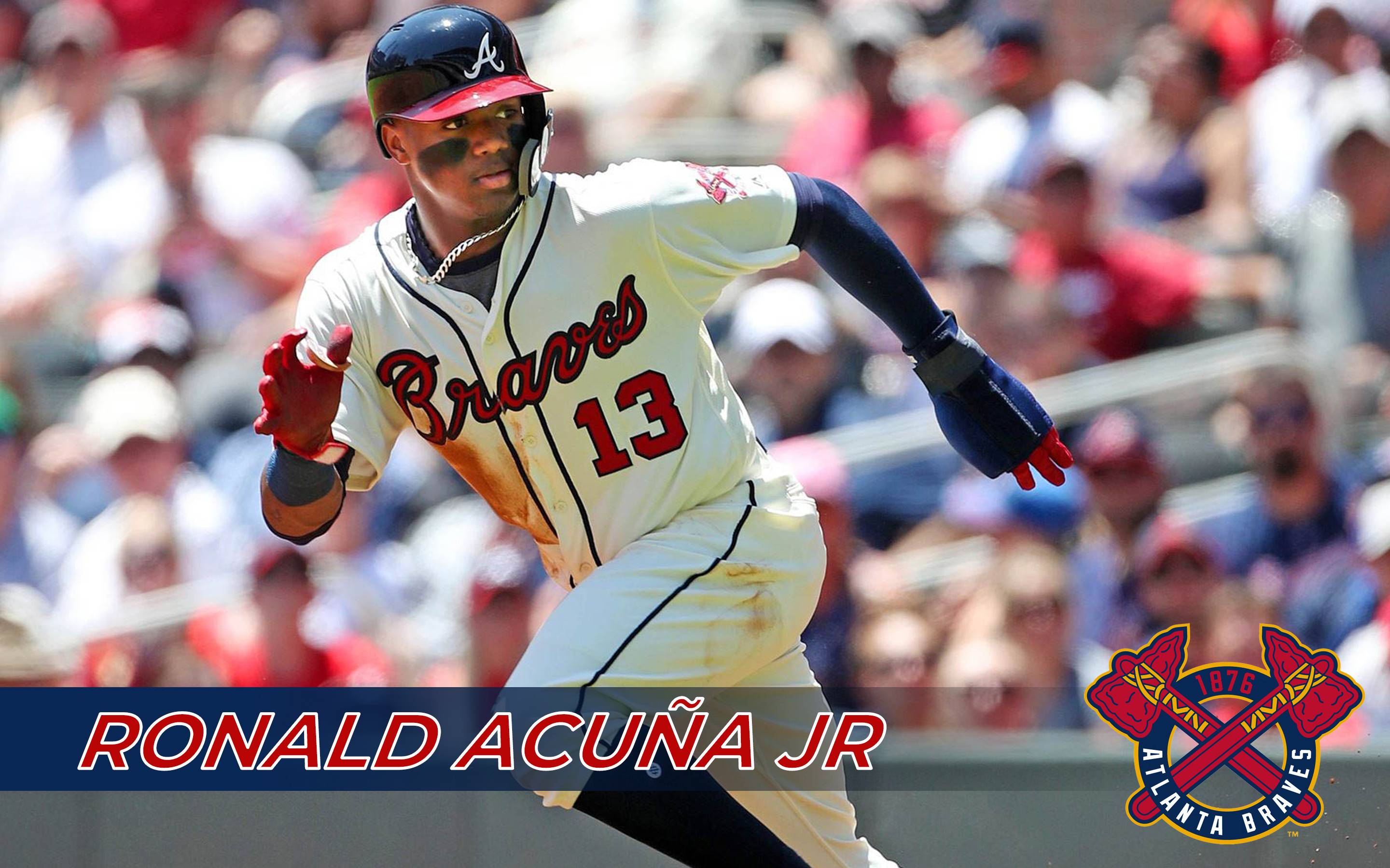 Acuna JR atlanta baseball braves bravos dominican mlb young HD  phone wallpaper  Peakpx