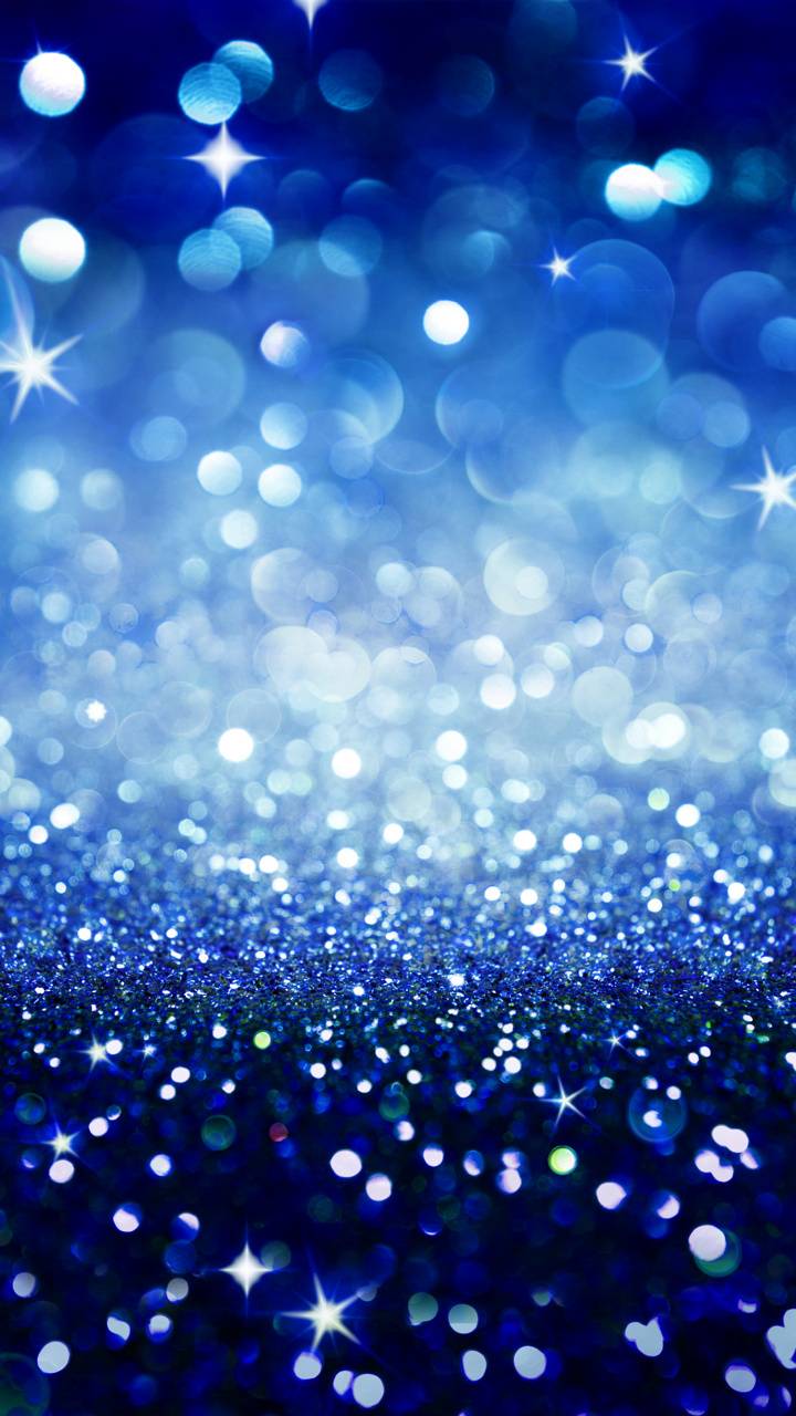 Blue Sparkle wallpaper