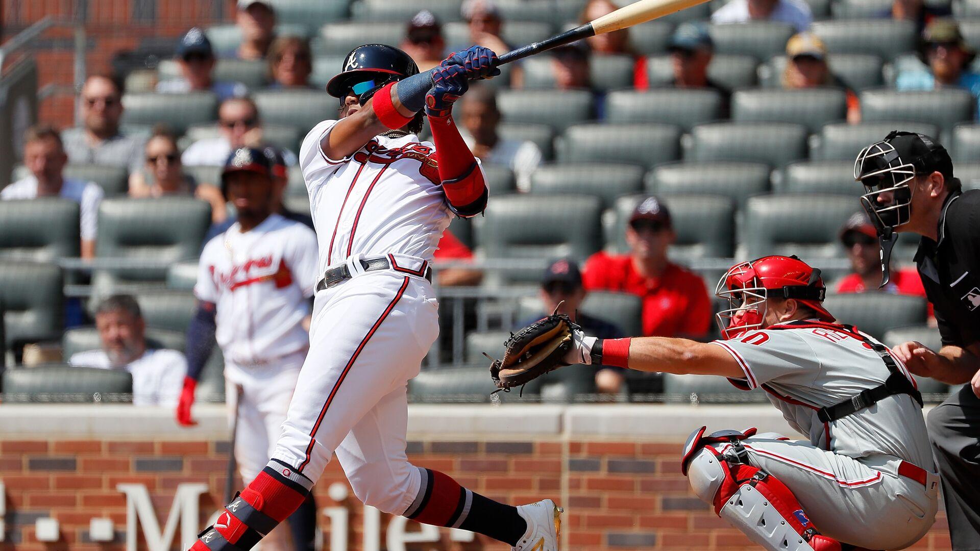 Atlanta Braves Ronald Acuña Moves Closer To 40 40 With Big Home Run