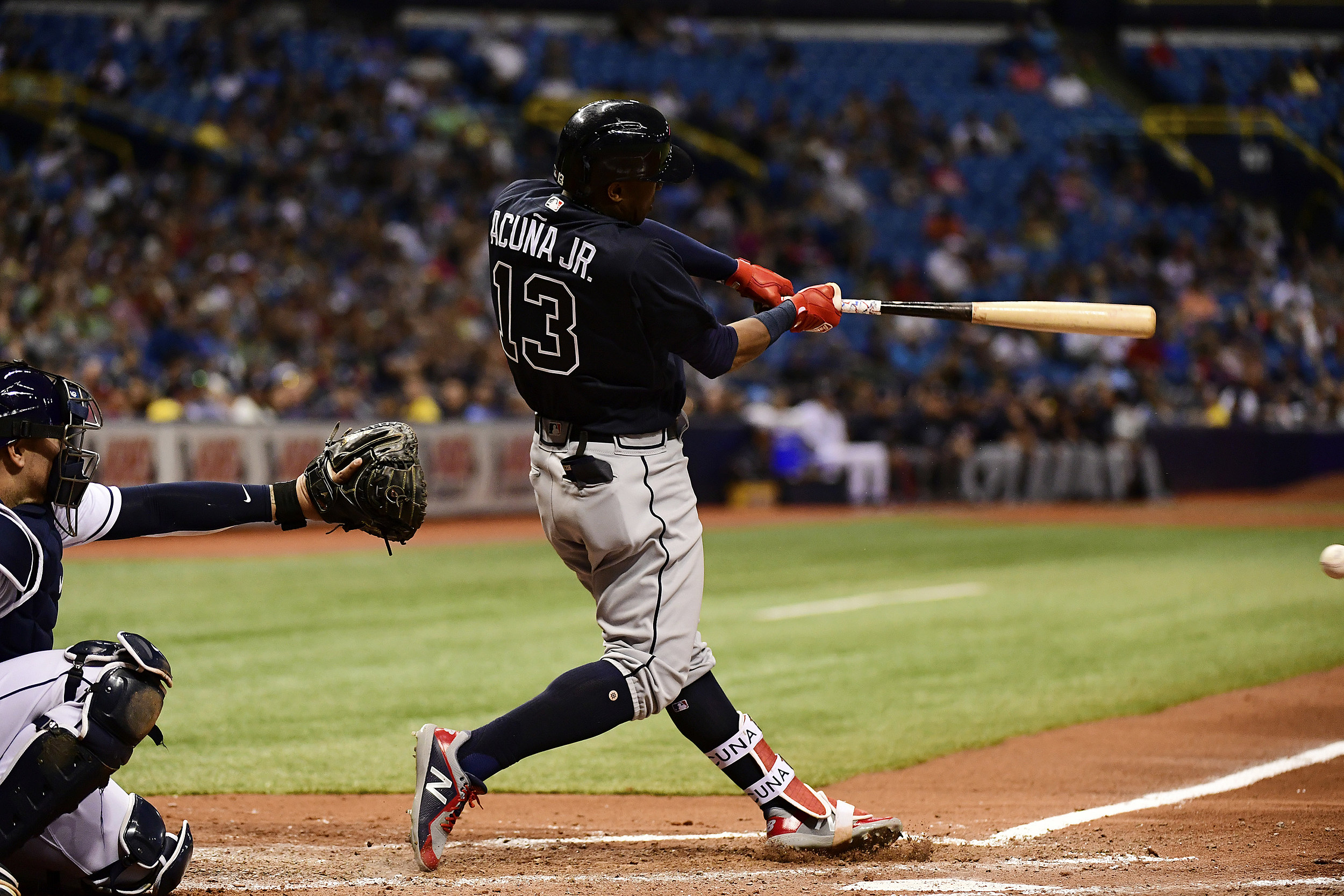 Braves' Ronald Acuna Youngest To Homer In 1 0 Game Since 1935