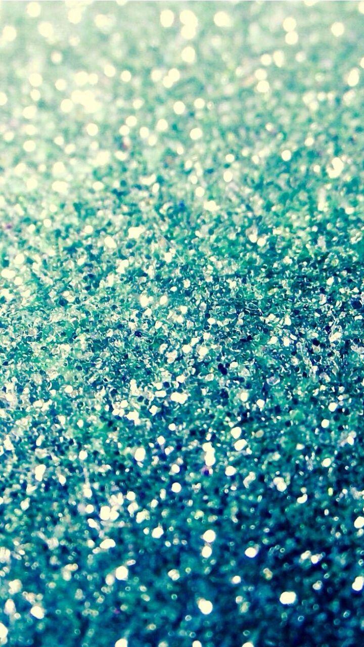 Ocean Blue Sparkles. Sparkling glitters girly blue background