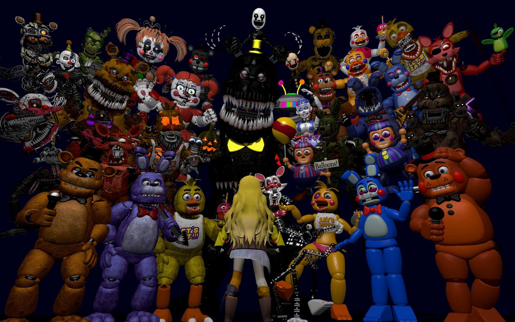 FNAF Ultimate Custom Night Wallpapers Wallpaper Cave FNAF Ultimate Custom Night Wallpapers Wallpaper Cave