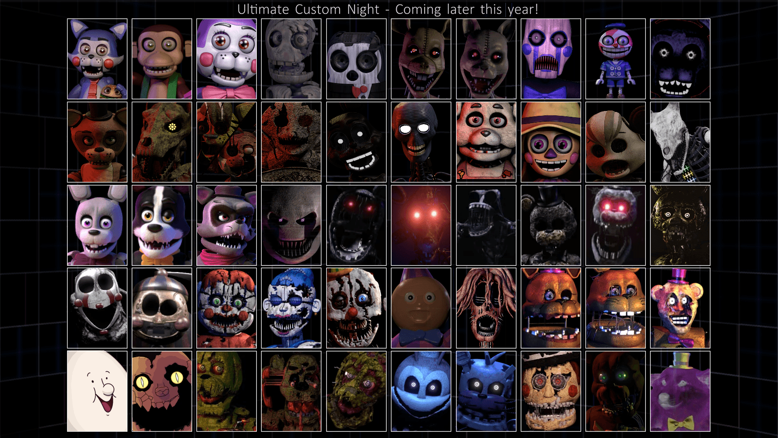HD desktop wallpaper: Video Game, Five Nights At Freddy's: Ultimate Custom  Night download free picture #1531145