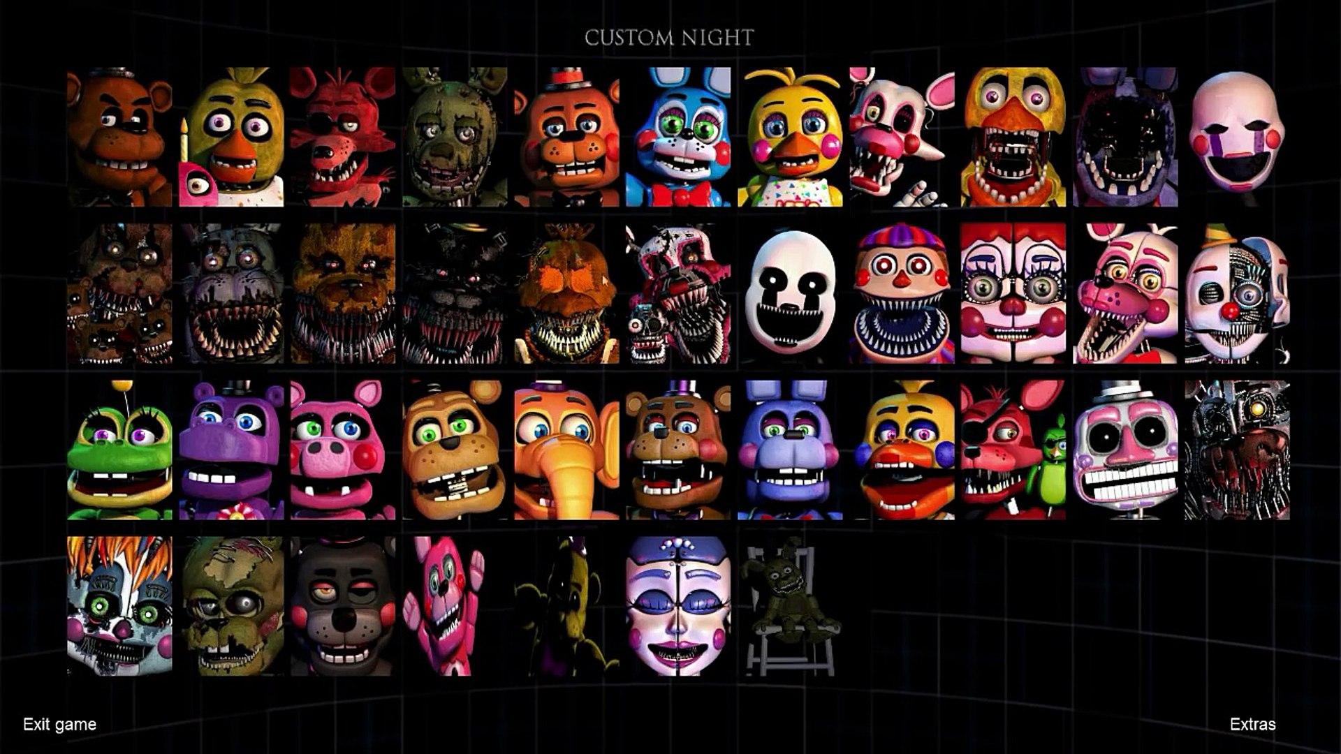 All Voices with Subtitles Custom Night