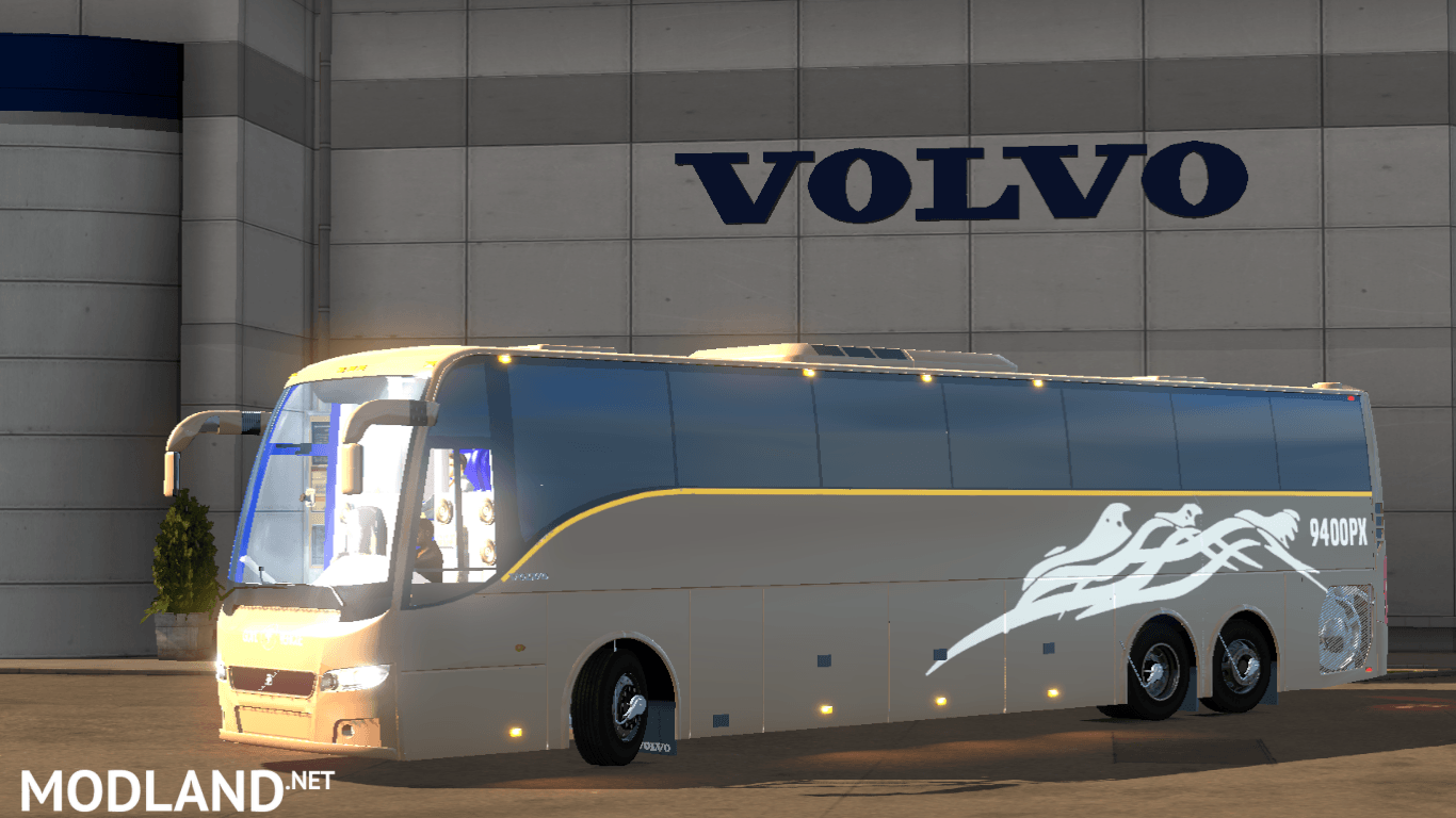 Volvo bus mod with Indian Volvo B7R, B9R, B11R + passengers mod