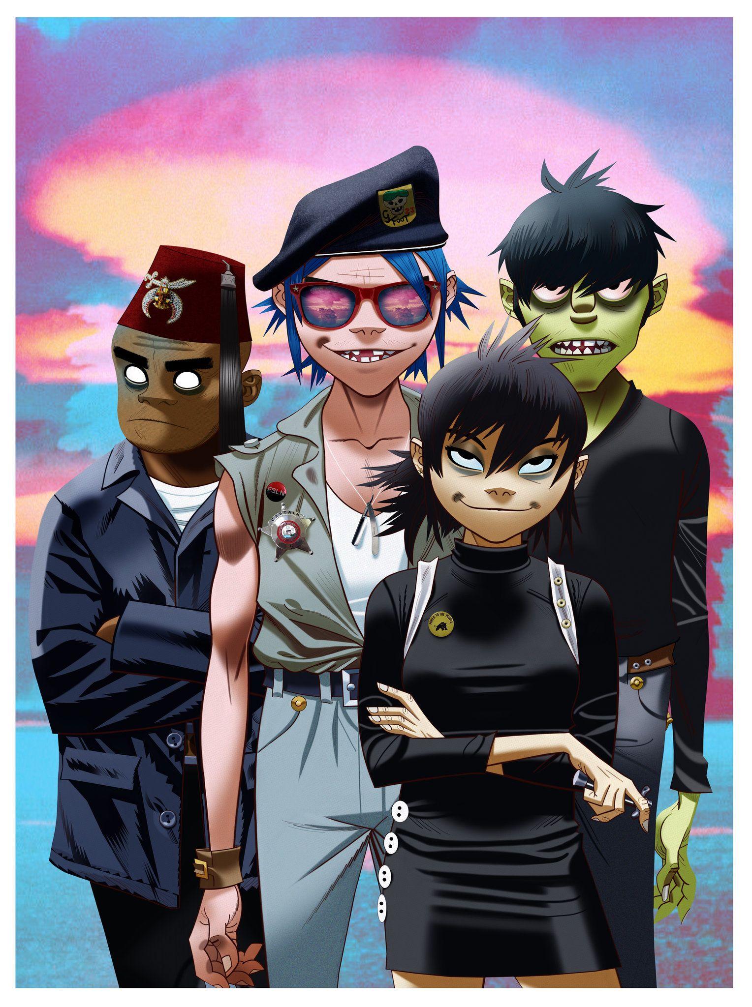 Gorillaz 4K wallpapers for your desktop or mobile screen free and easy to  download