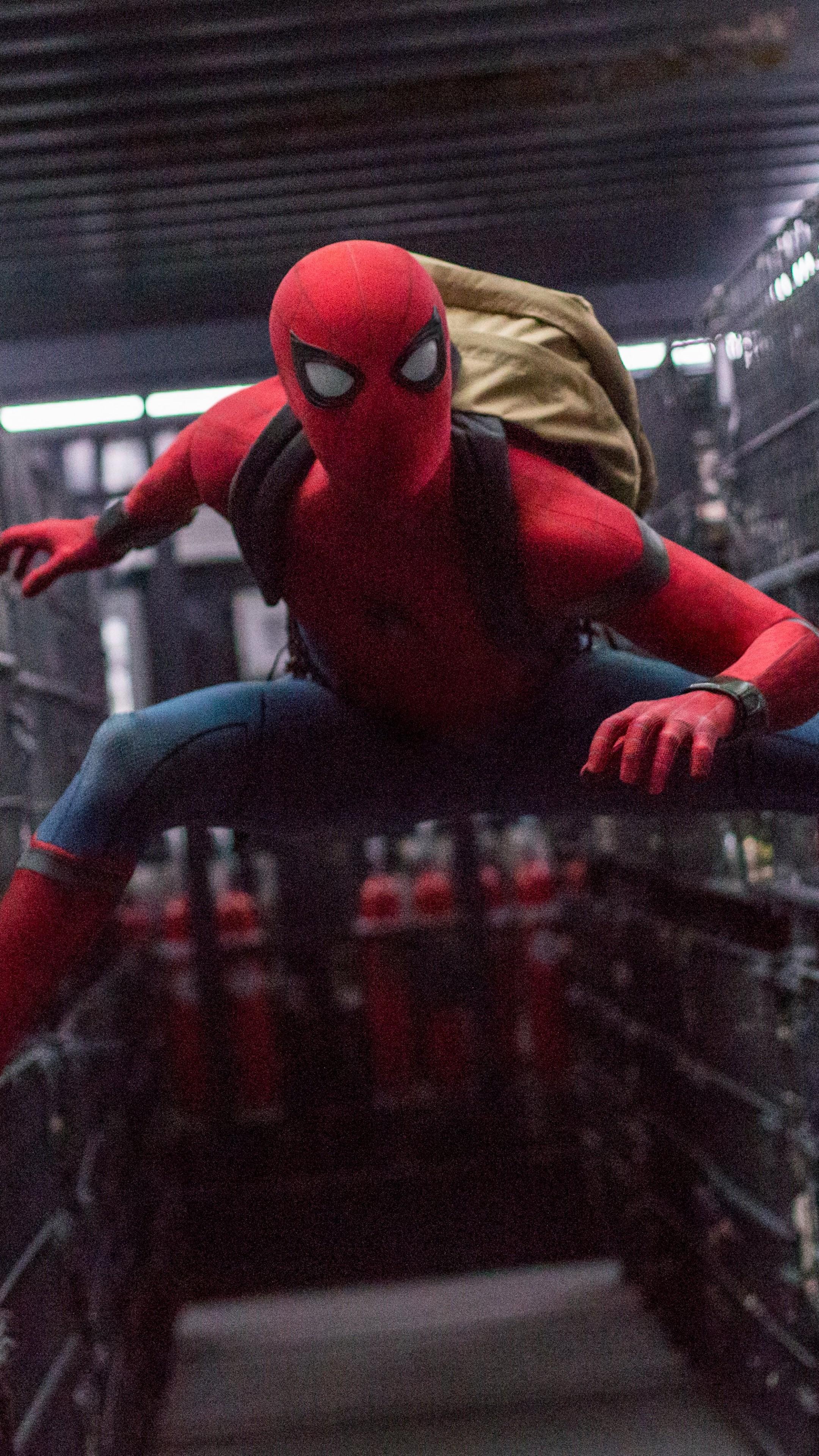 Wallpaper Spider Man: Homecoming, 4k, 8k, Tom Holland, Marvel