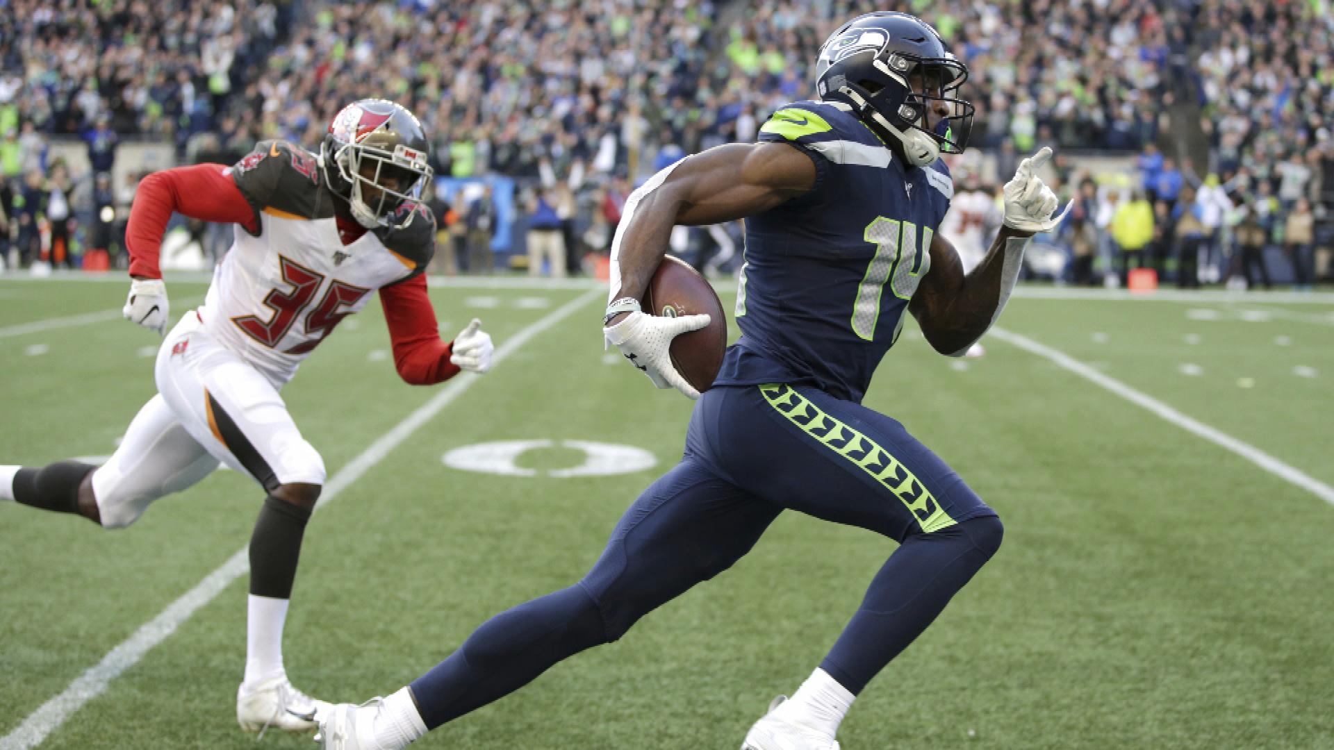Seattle Seahawks utilizing rookie receiver D.K. Metcalf perfectly