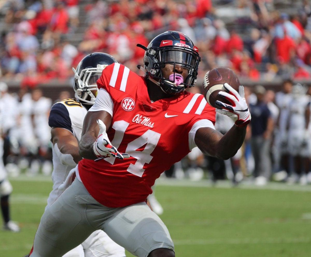Ole Miss Loses D.K. Metcalf for the Season to Neck Injury