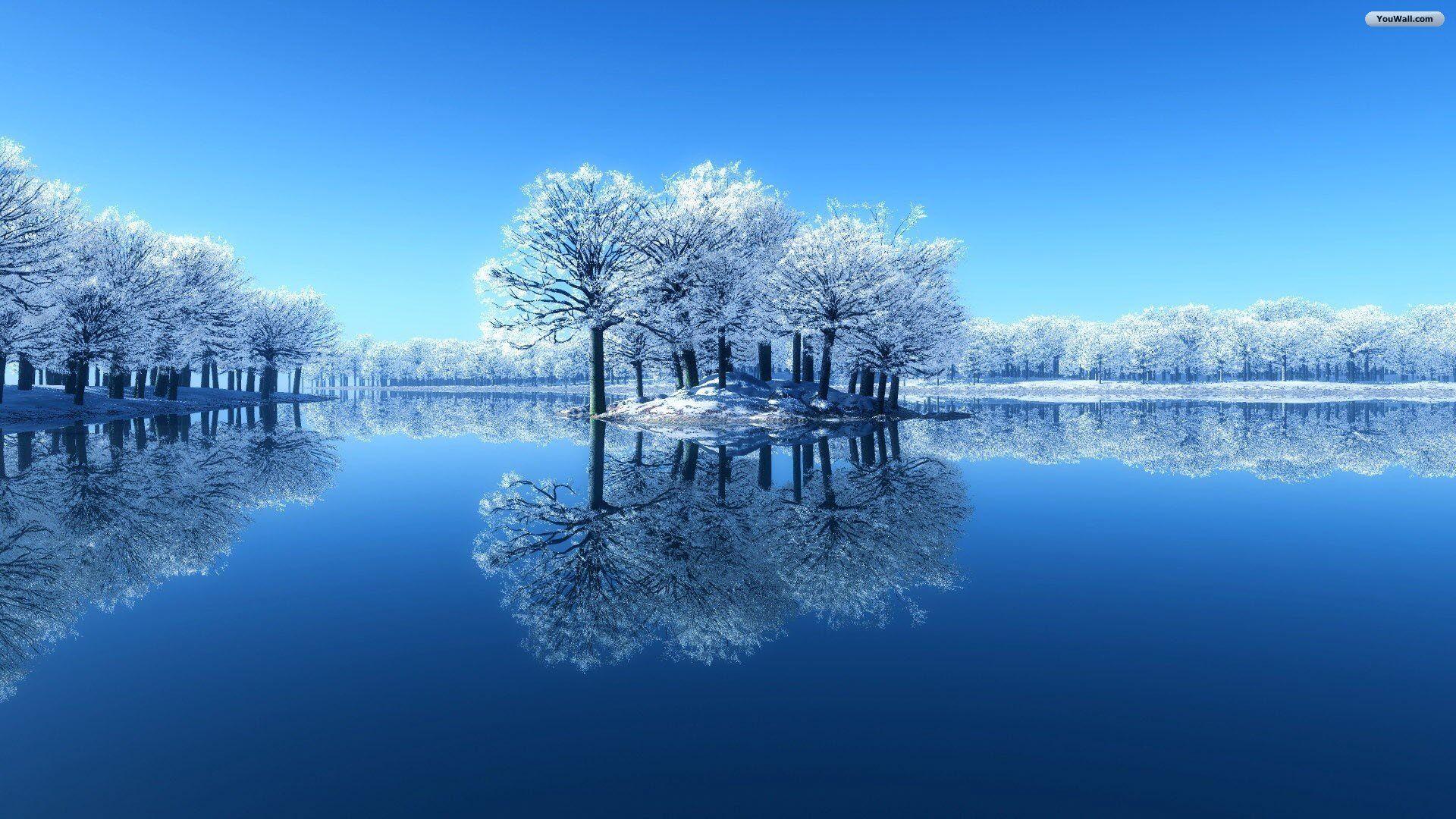 Frozen Lake Wallpaper
