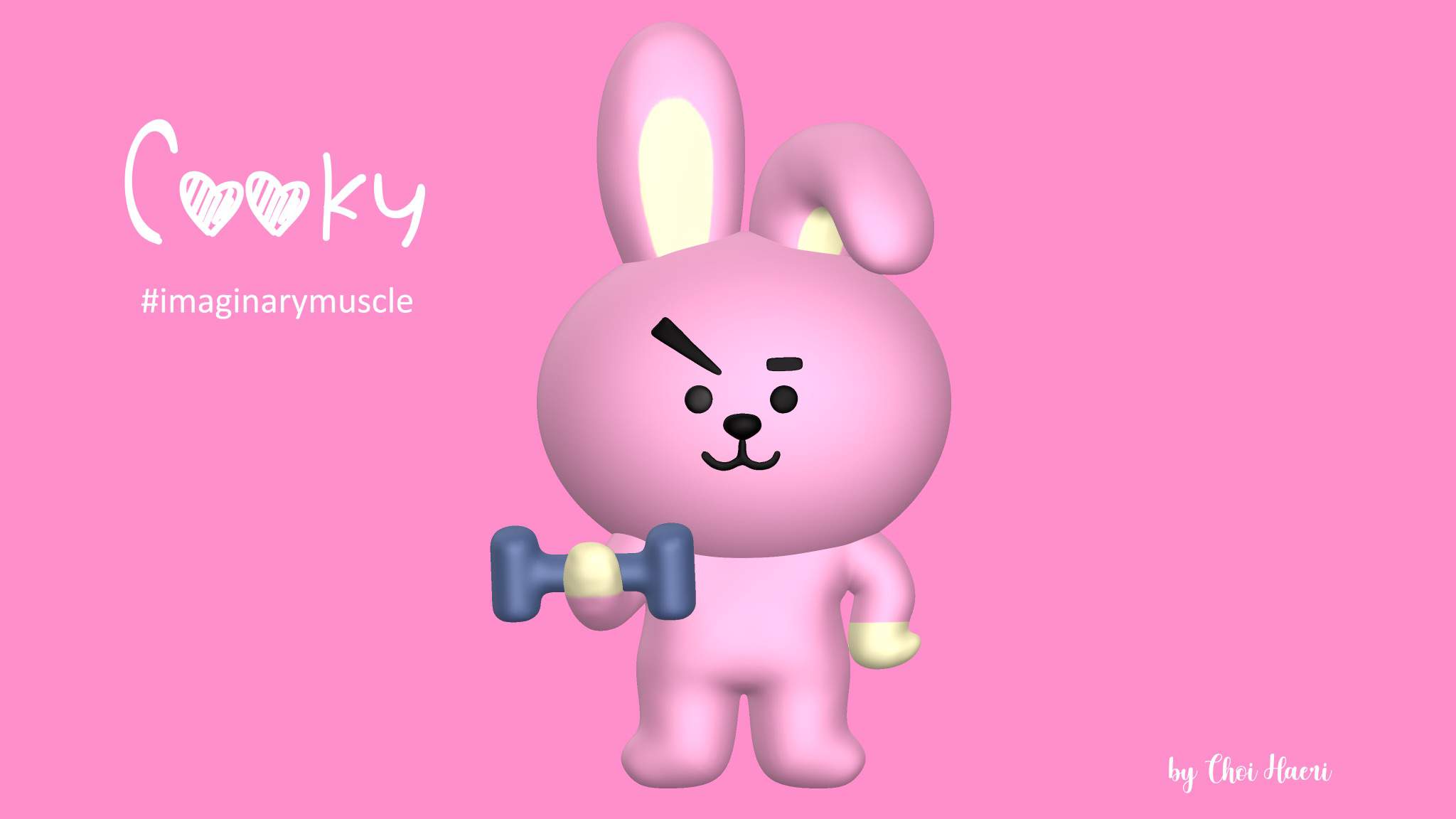 Bt21 COOKY 3D model !. ARMY's Amino