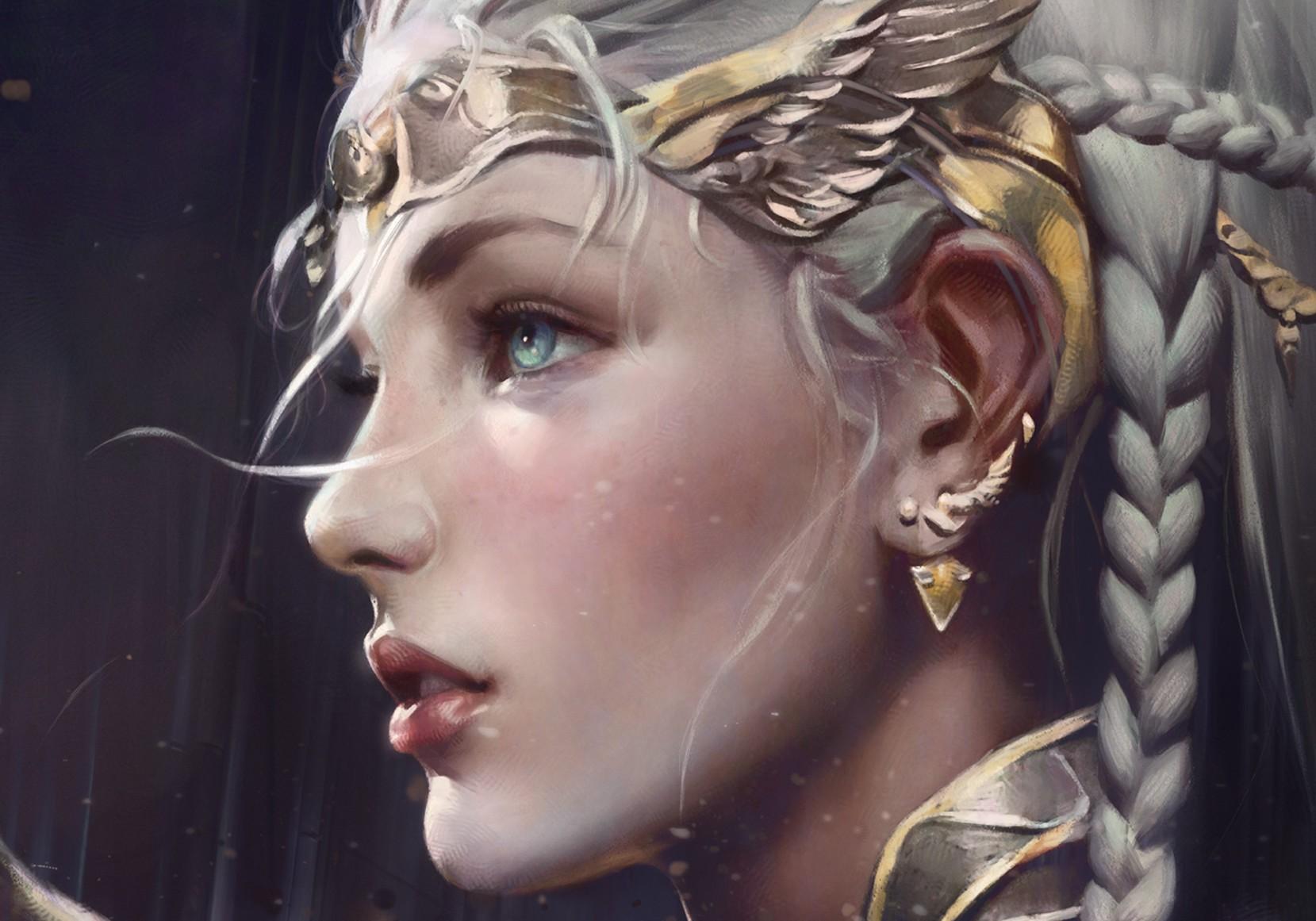 princess, Fantasy art Wallpaper HD / Desktop and Mobile Background