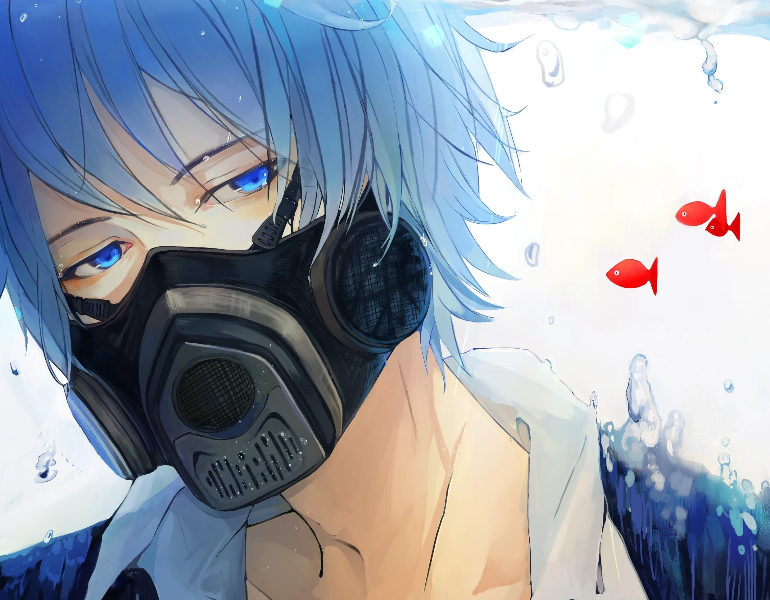 Face Mask Anime Boy Hd Wallpapers - Wallpaper Cave