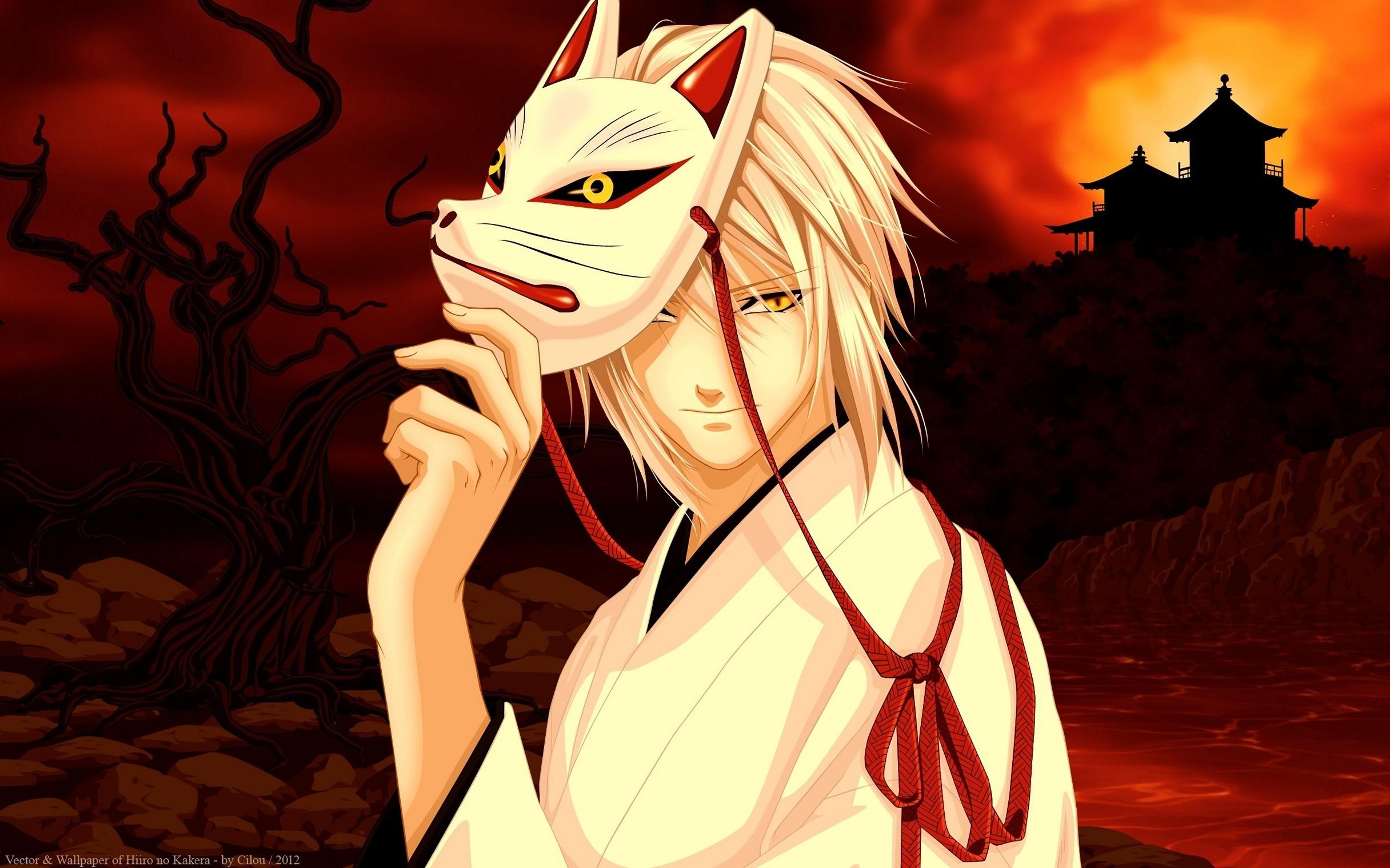 japanese fox mask anime