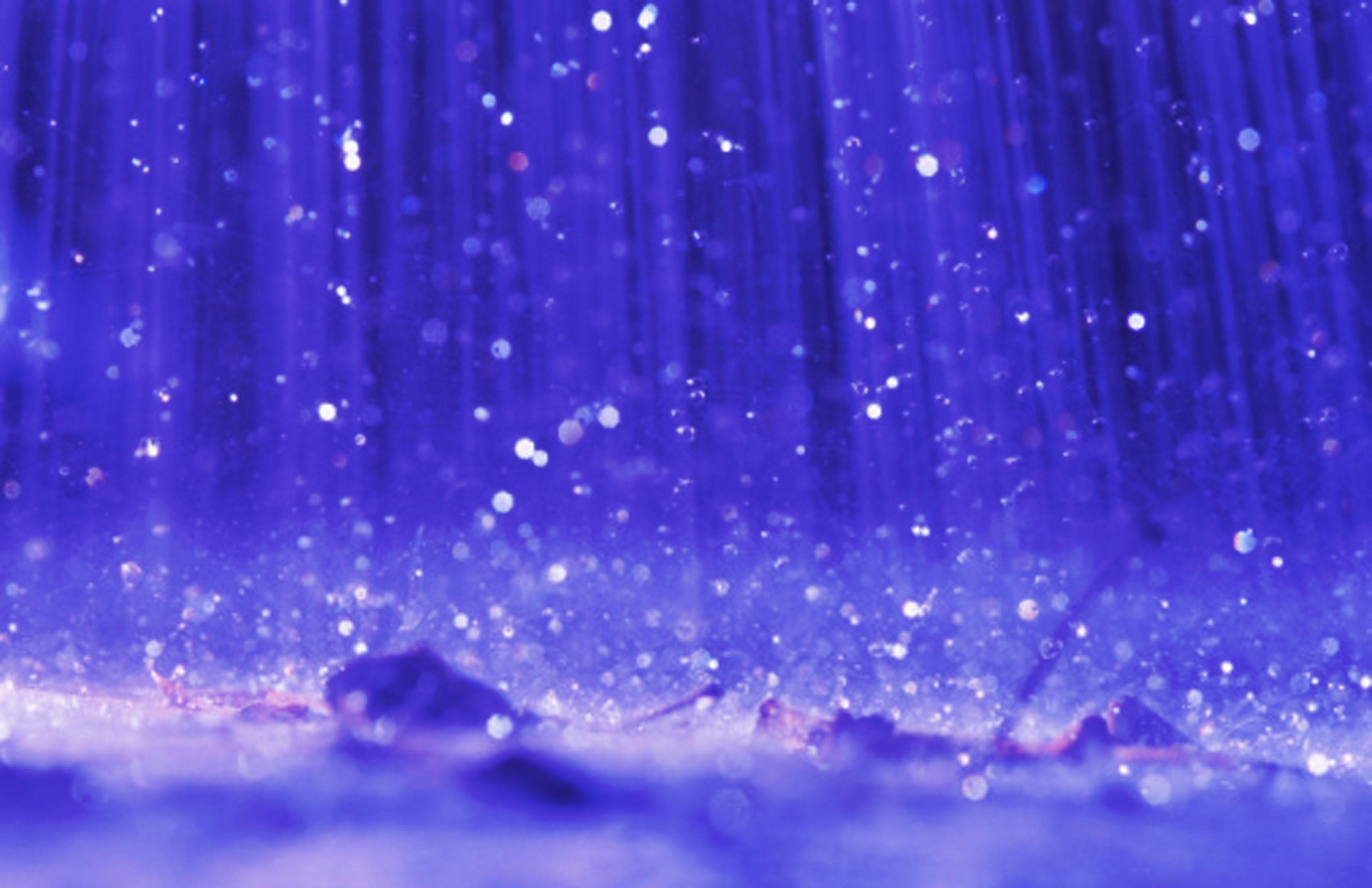 HD Widescreen Creative Purple Rain Picture