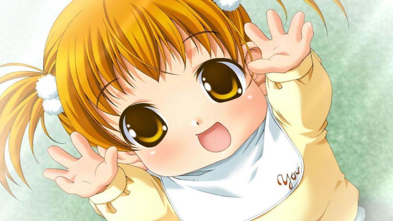 ❤٩(๑•◡-๑)۶❤. Anime child, Cute anime wallpaper, Anime