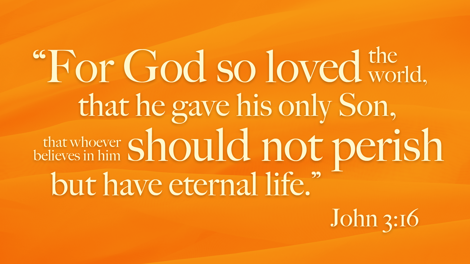 John 3:16 Wallpaper