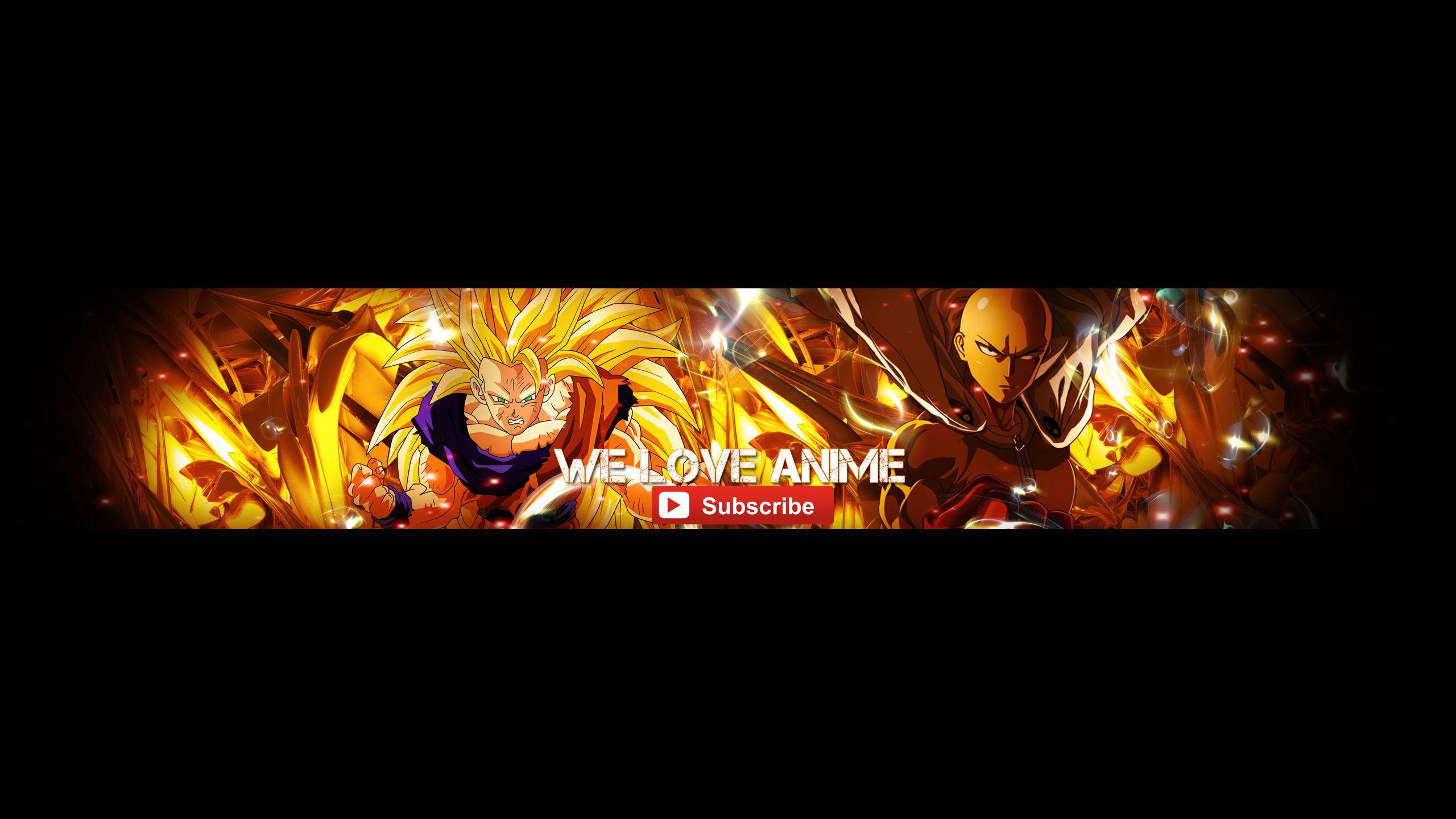 Youtube Banner Goku Wallpapers Wallpaper Cave