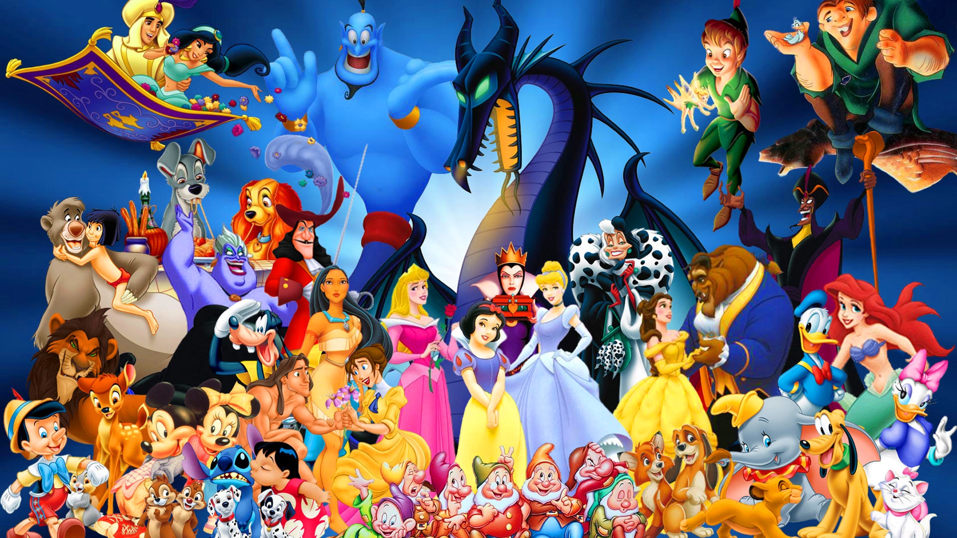Free download Disney Cartoon Characters computer desktop