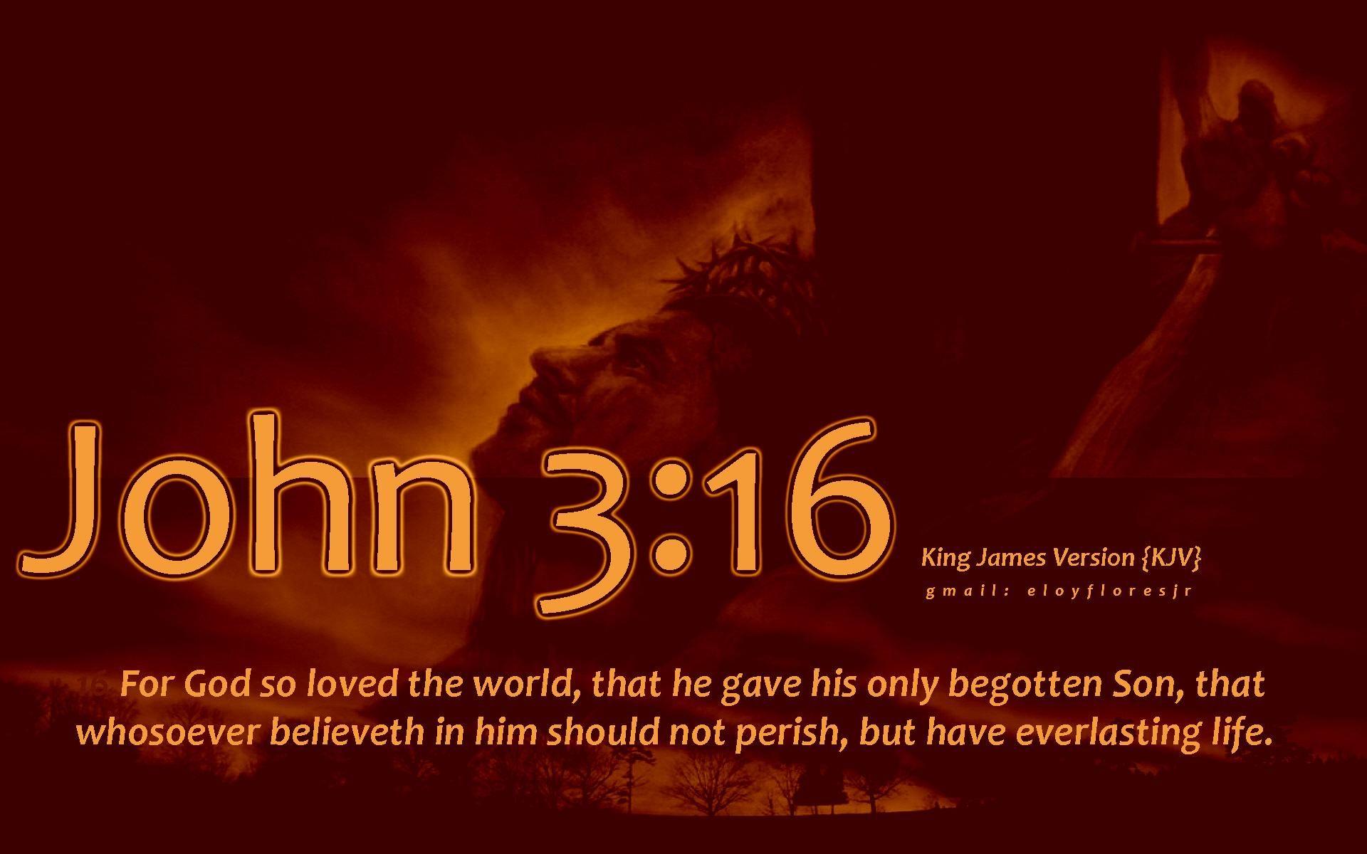 John 3:16 Wallpaper