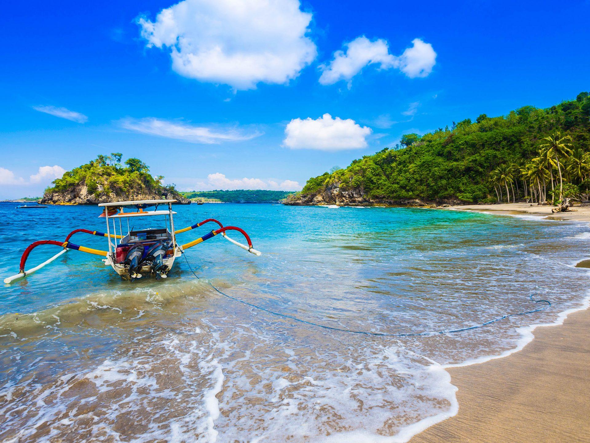 Tropical Coastline Of Nusa Penida Island., Wallpaper13.com