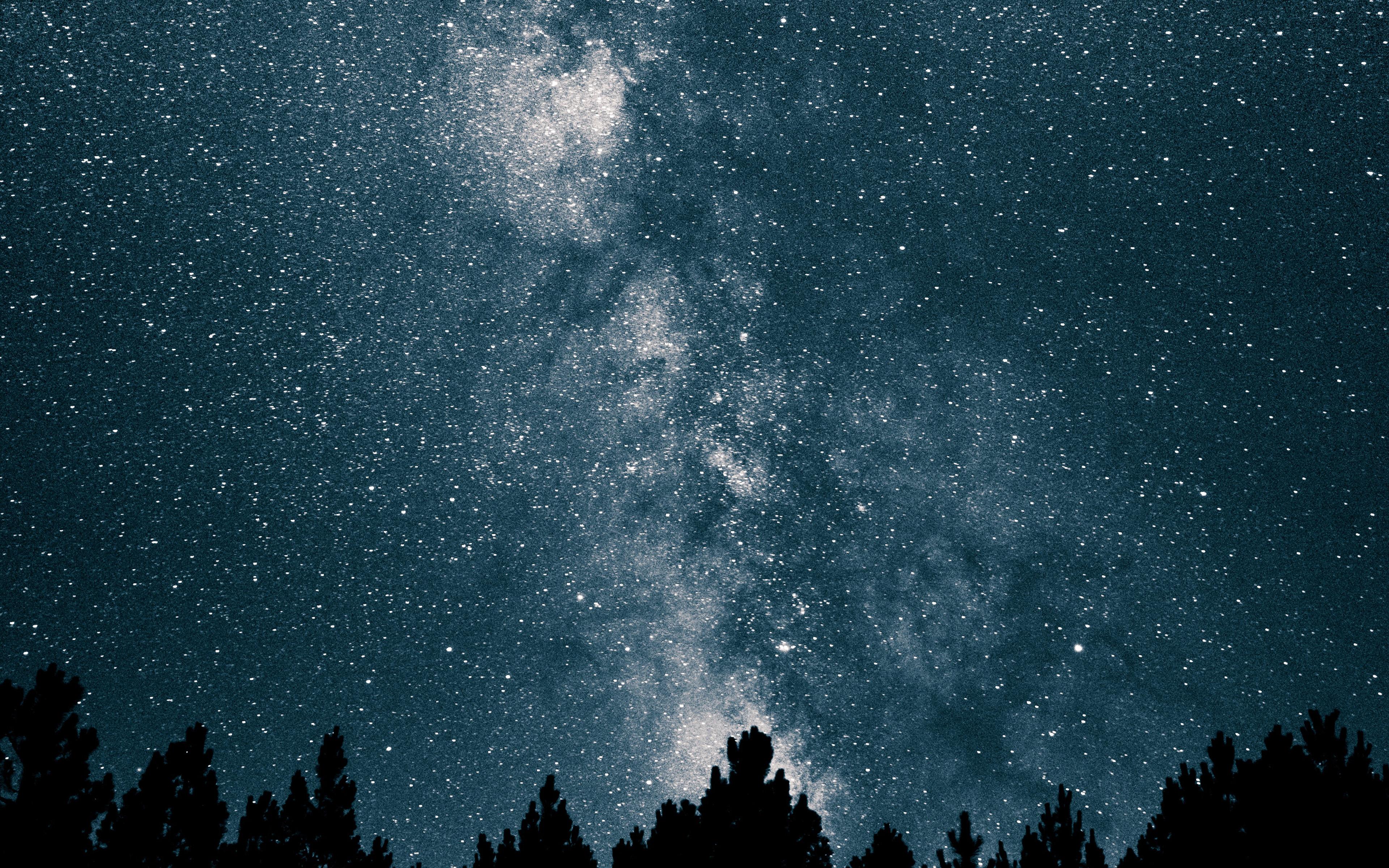 desktop wallpaper. night sky space star mountain